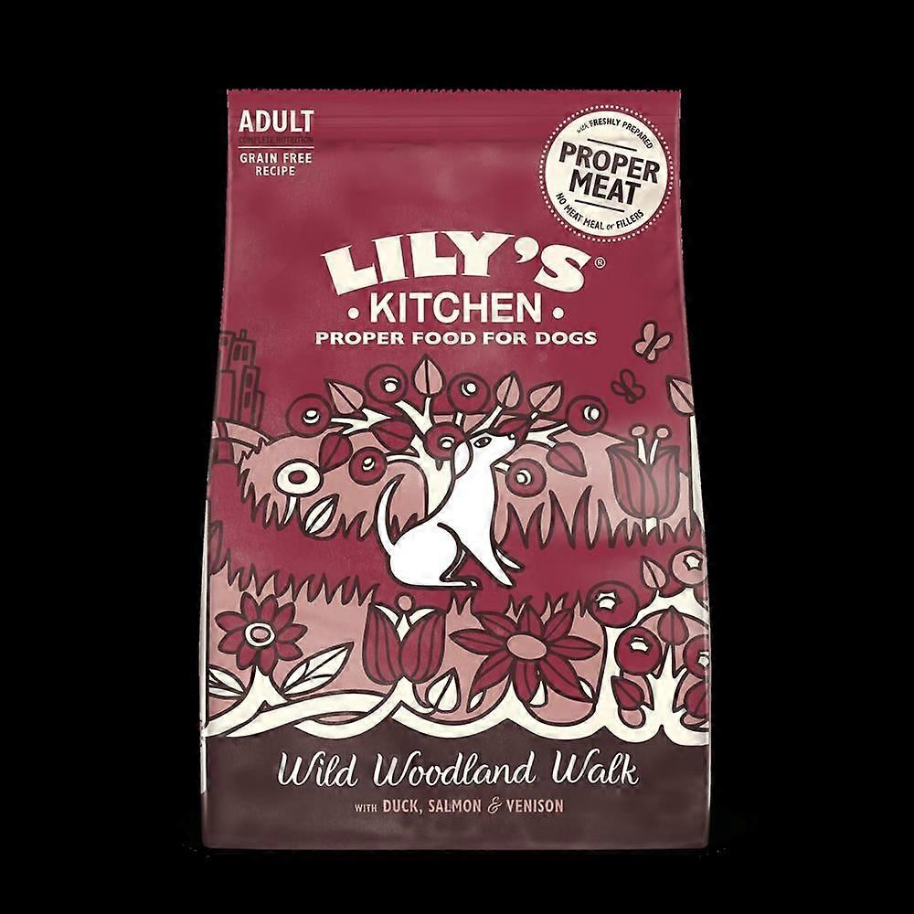 Lilys Kitchen Wild Woodland Walk طعام جاف خالي من الحبوب للكلاب 1 كجم