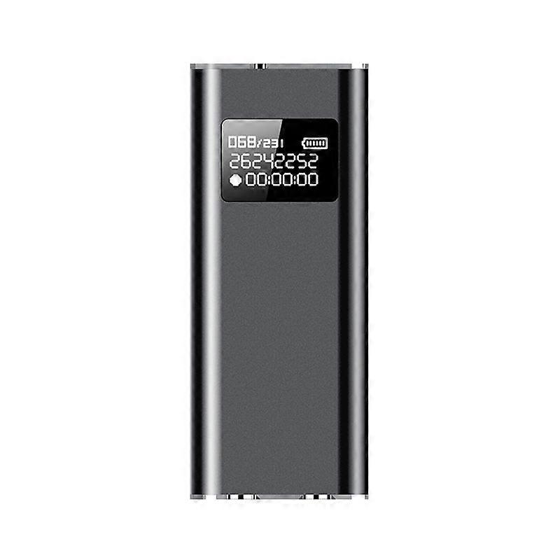 (New) Q25 Intelligent Voice Recorder With Screen HD Noise Canceling Back Clip Voice Reporter