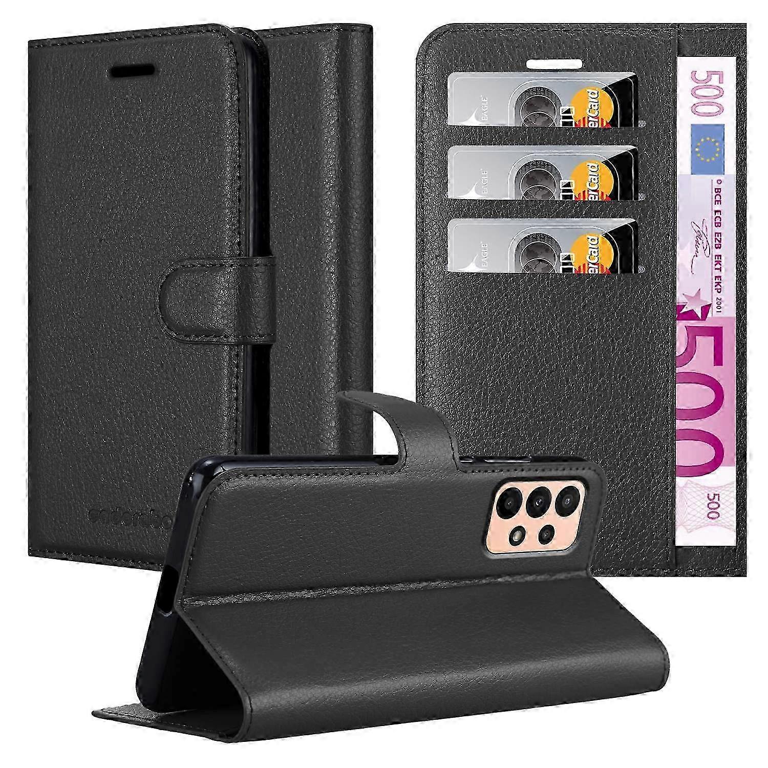 Protective Case for Compatible Brand Galaxy A23 4G / 5G - Featuring Card Slots and Stand Functionality