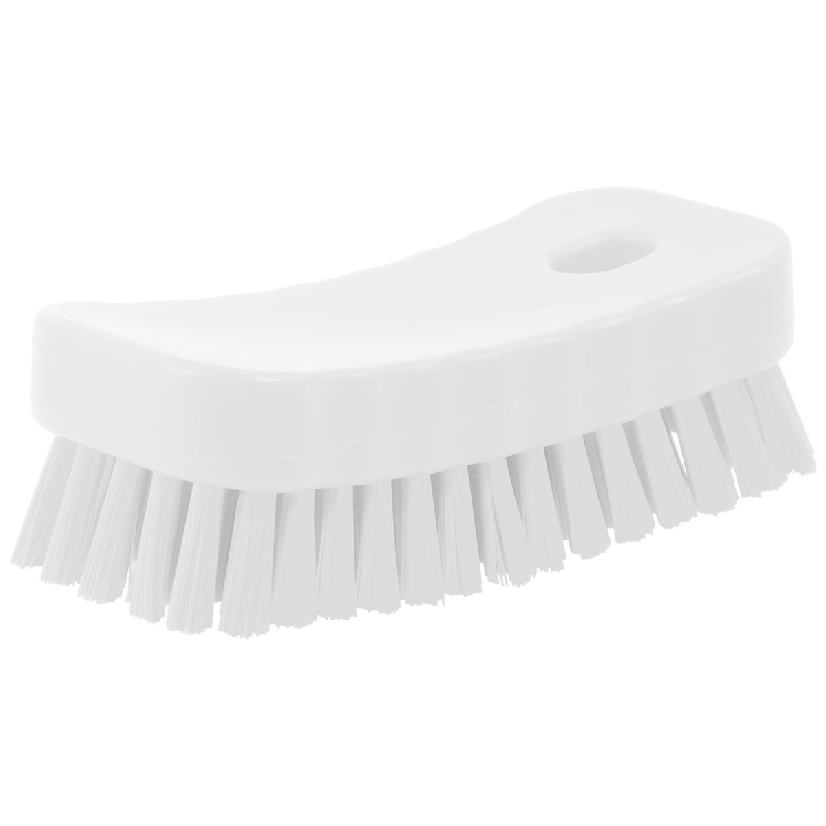The **Soft Bristle Nail Cleaning Brush with Double Sided Scrub** is a versatile and lightweight cleaning tool designed for both personal grooming and