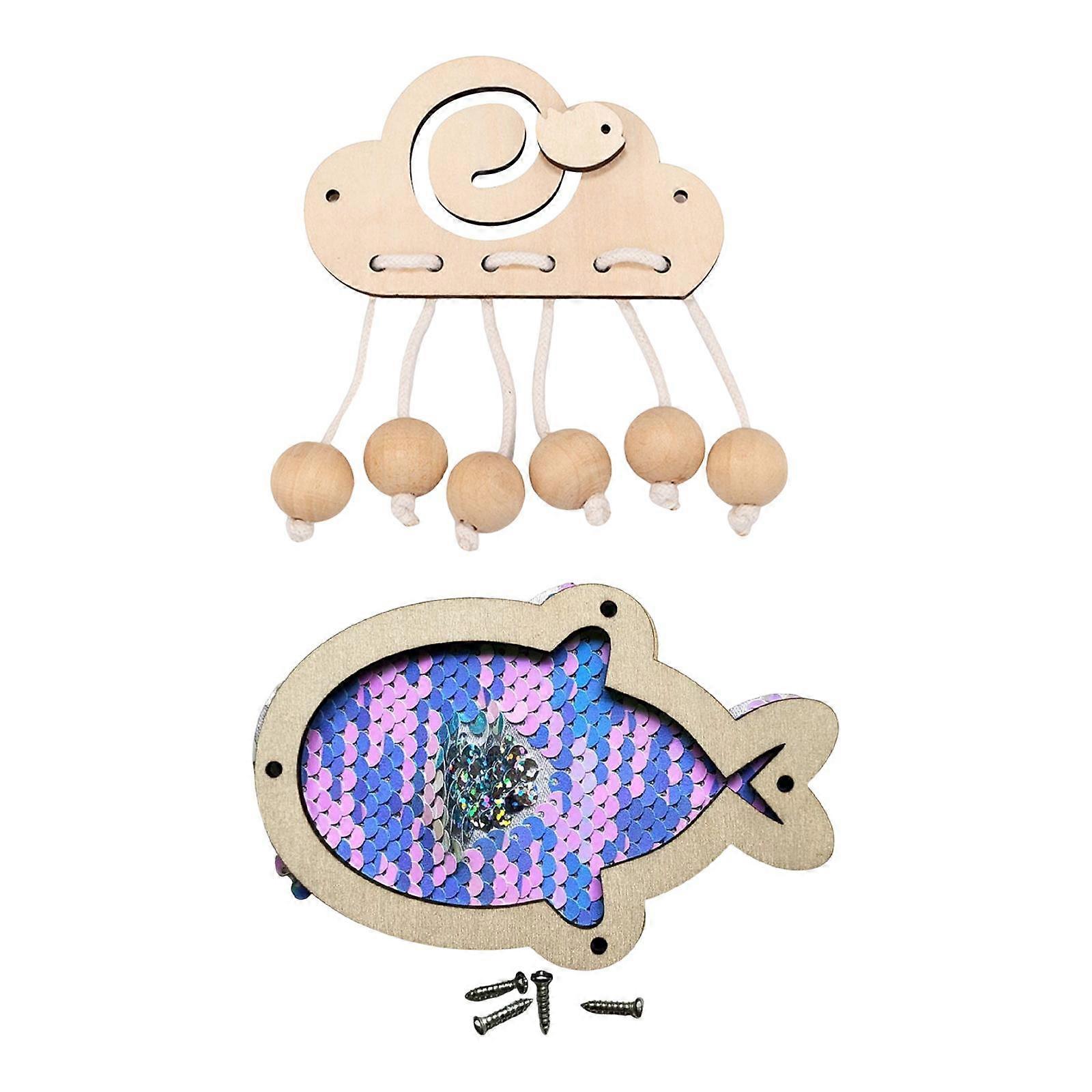 幼稚園のおもちゃのための忙しい素材DIYアクセサリーギフト