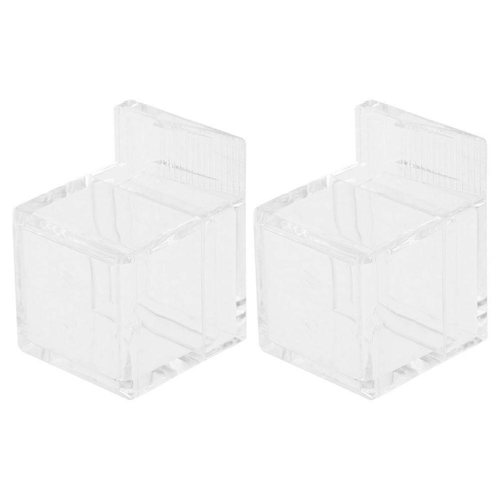 Pet Feeding Supplies Ant Water Feeder For Reptiles Small Animals Transparent 3.50X2.80X2.60CM Hydration 2Pcs