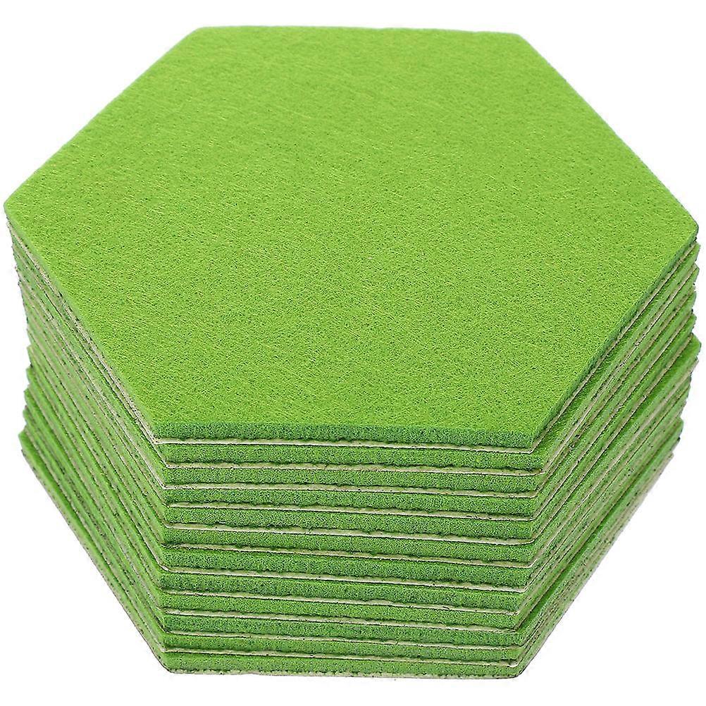 Felt Board For Wall Communication Board Classroom Notice Board Army Green 12.00X12.00X0.50CM 24Pcs