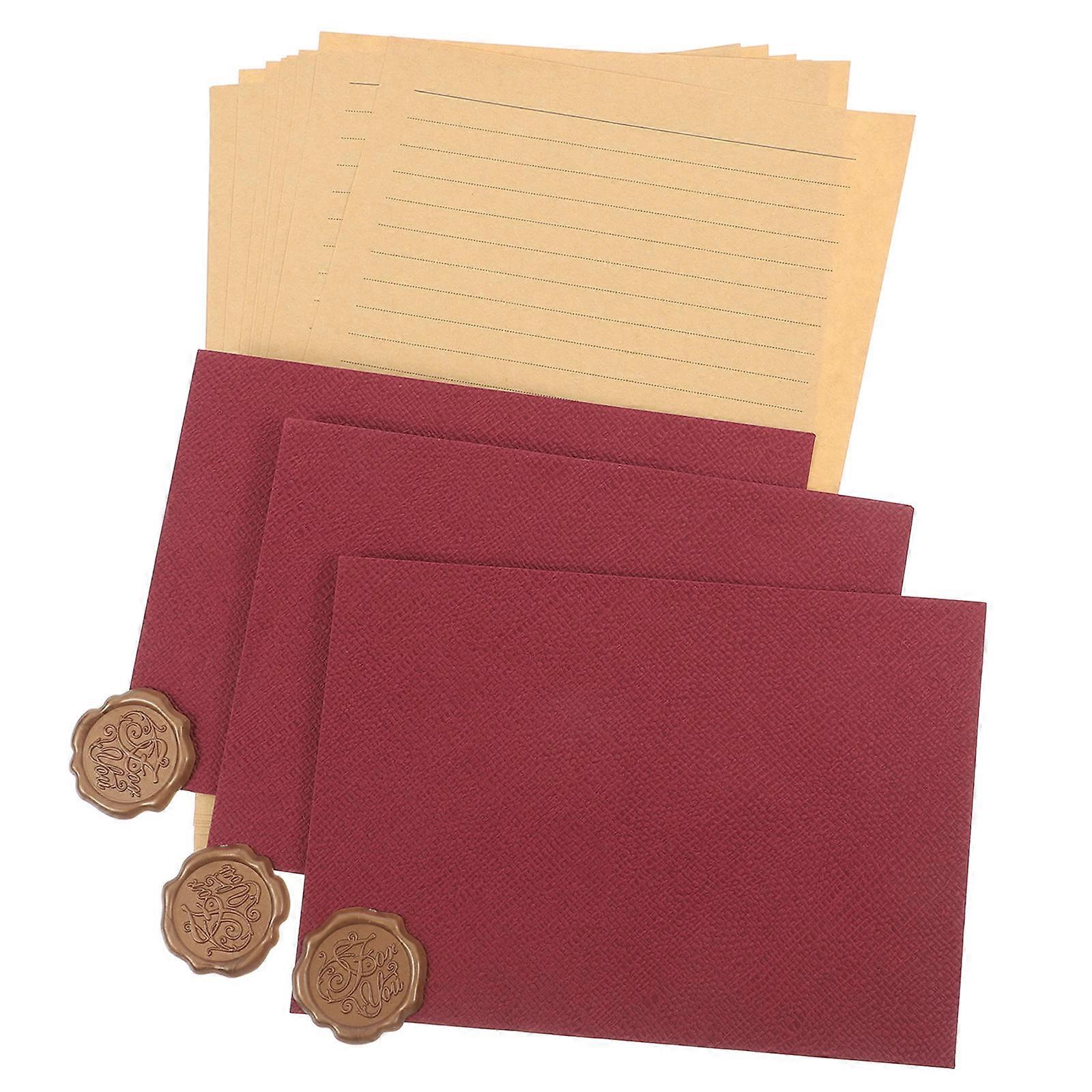 Mailing Envelopes Letter Envelopes For Colleagues Small Envelopes Dark Red Invitations 2 Sets