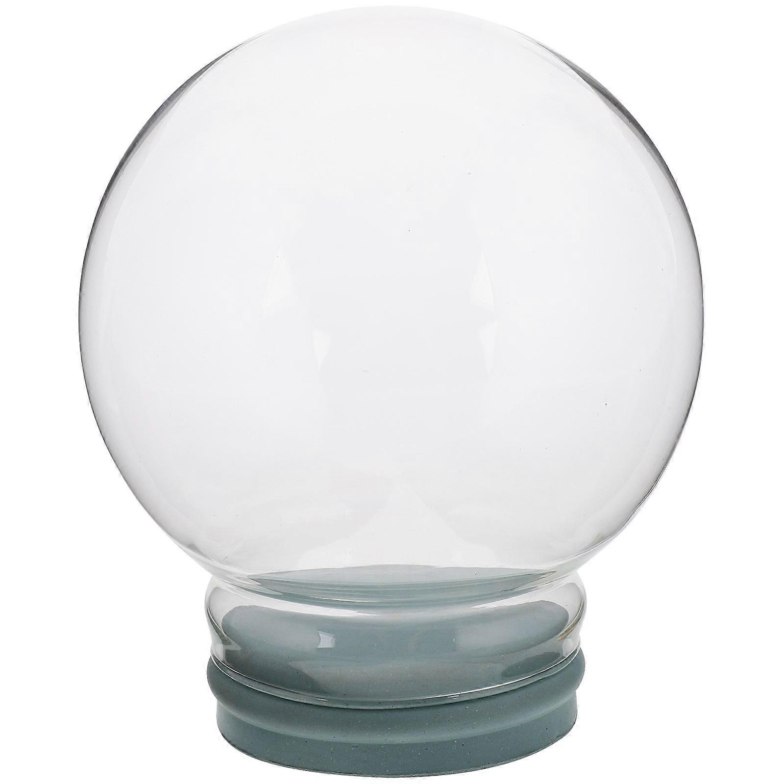 Glass Snow Globe Diy Kit For Kids Consumer Group Home Decor Use Transparent Color 1Pack