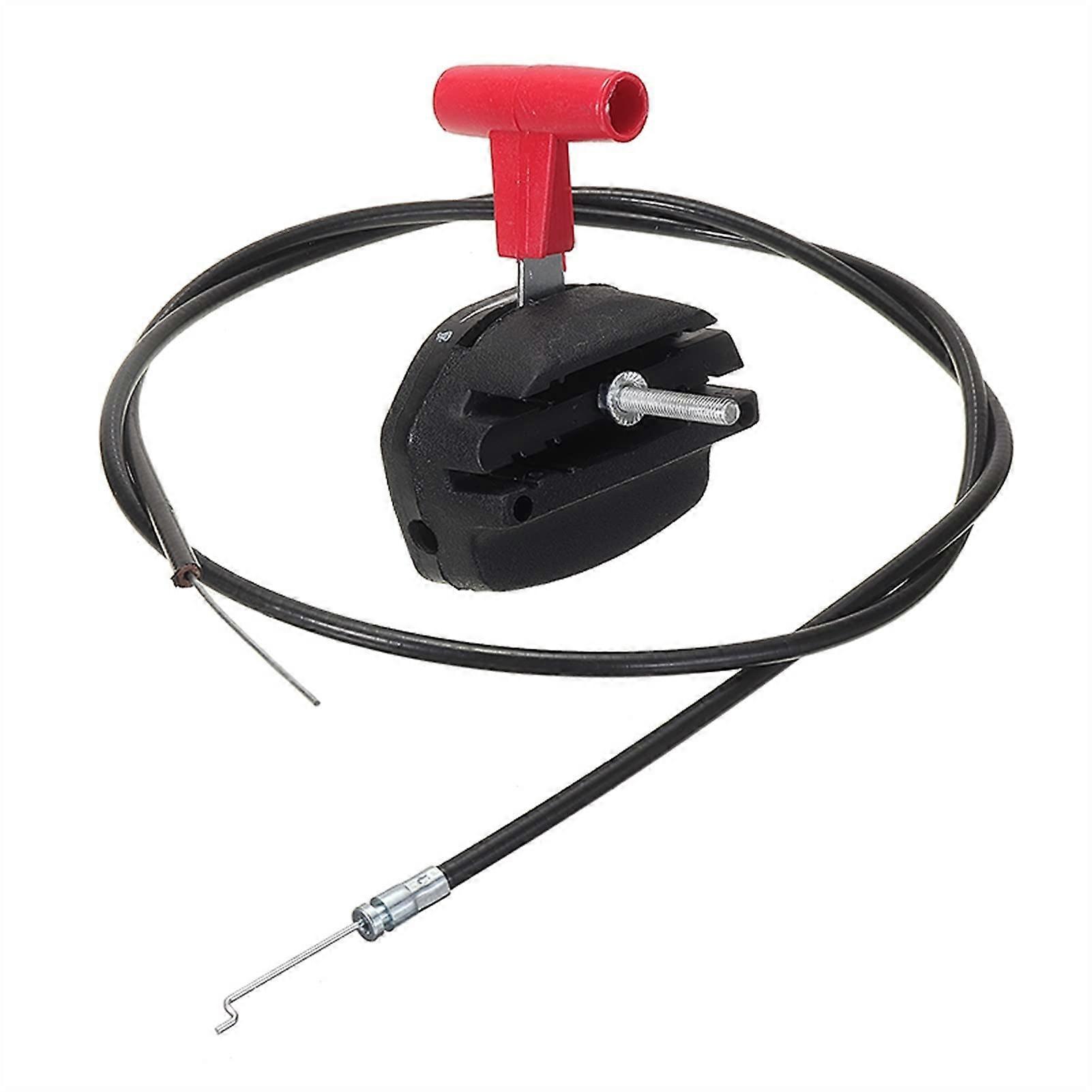 Lawn Mower Cable - Replacement Throttle Cable Set for Motorized Lawn Mowers, Throttle Grip Switch, Compatible with Common Models