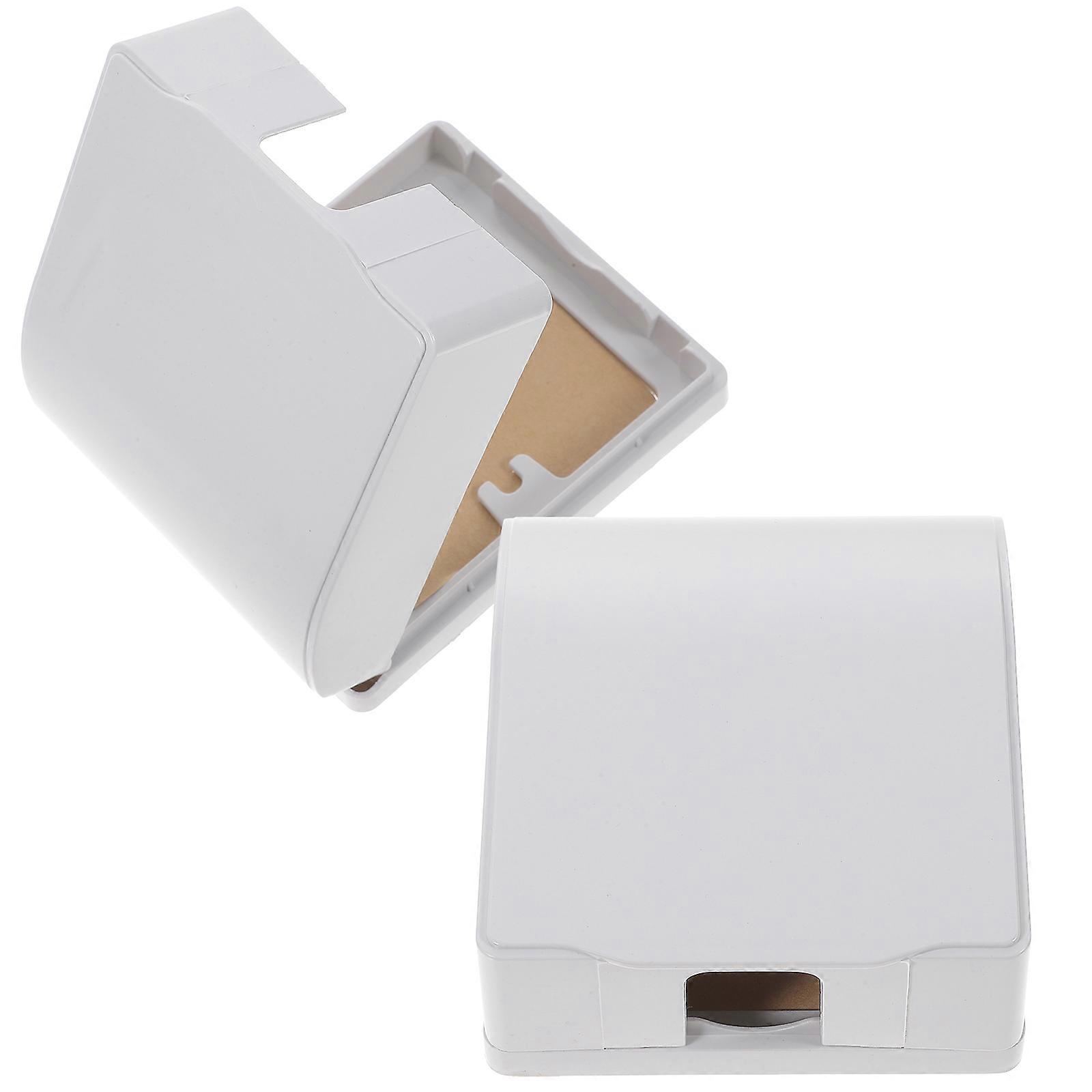 It looks like you're referring to a product listing for **"2pcs White Wall Switch Socket Durable Outlet Covers For Home Office Restaurant School