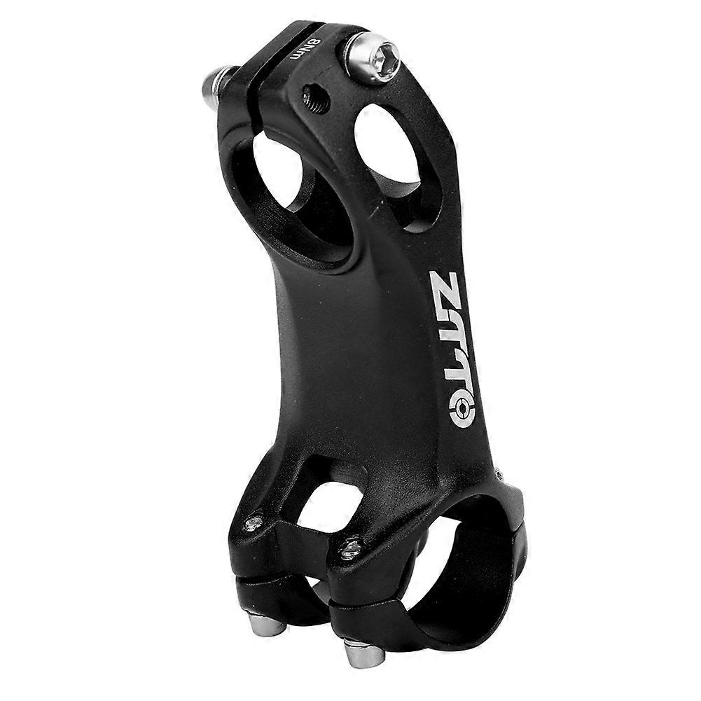 Potence de vélo à angle négatif pneumatique ZTTO XC en alliage d'aluminium, accessoire de cyclisme (noir 80 mm)
