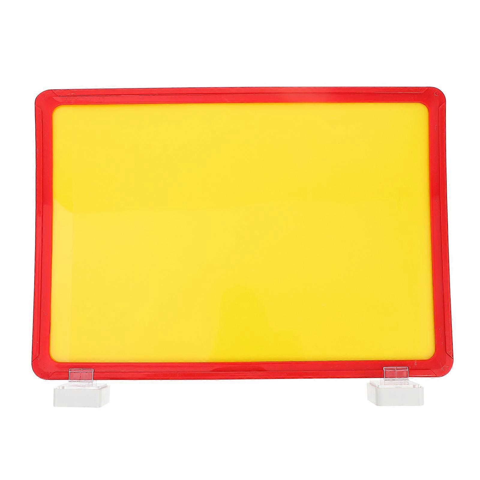 Magnetic Warehouse Sign Board for Classification Indicator Strong and Stable ABS Plastic Red 1pc