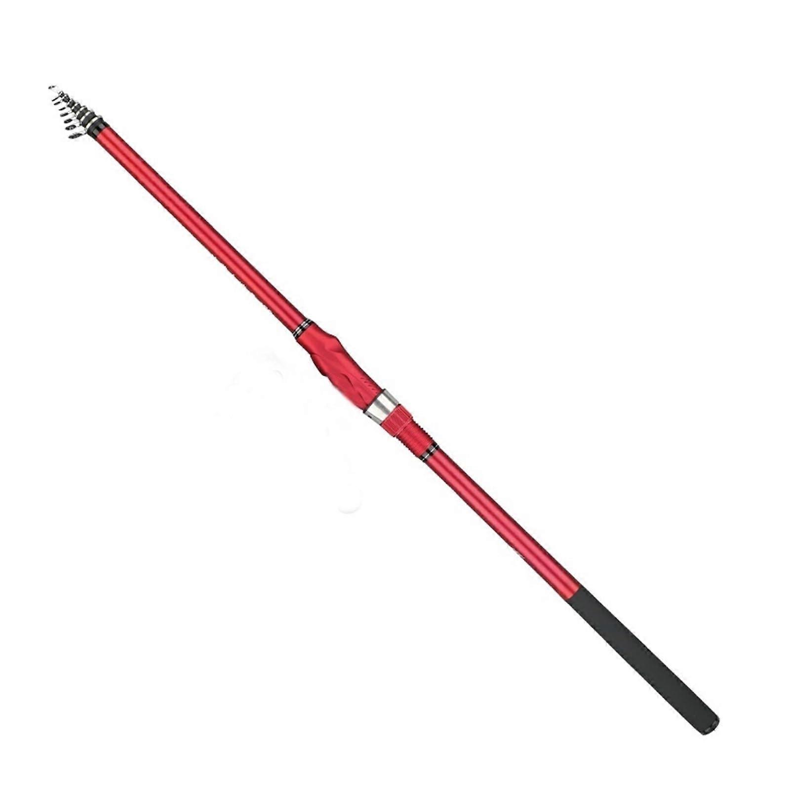 Carbon Rock Fishing Rod 5.30m 6.0m Ultralight Portable Telescopic Carp Sea Fishing Rod Surfing Rotating 4.5m
