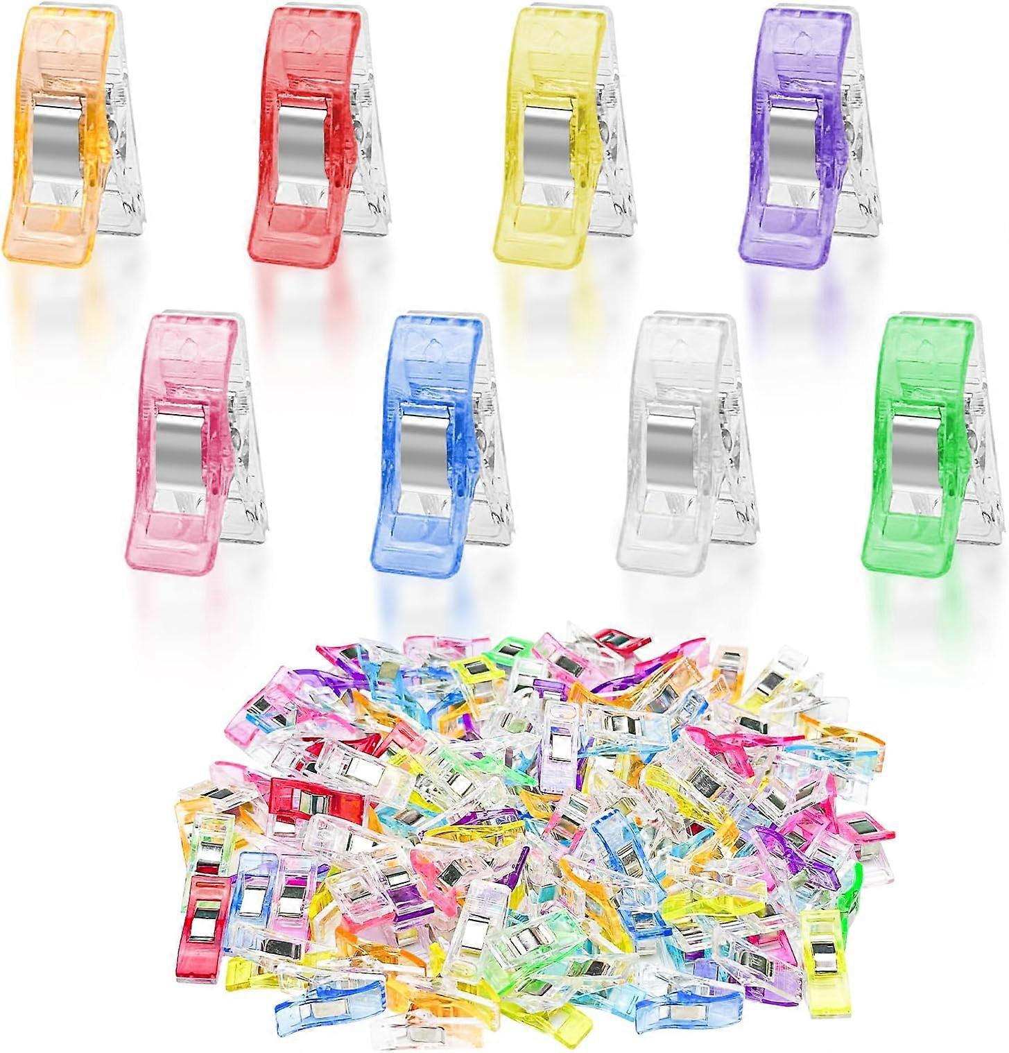 120pcs Plastic Clips, Multipurpose Sewing, Fixing Clips, Sewing Crafts