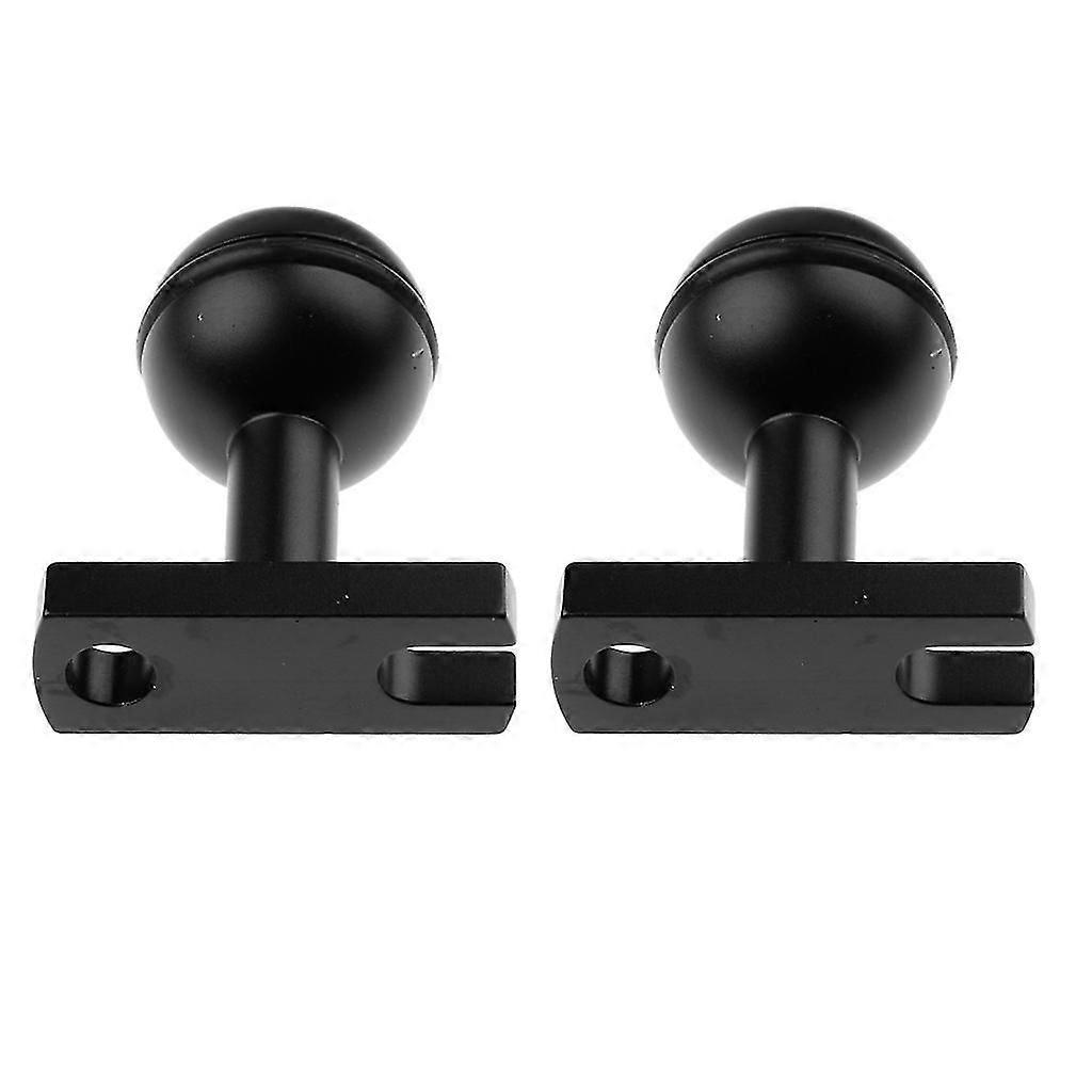 2Pcs Ball Base Adapter For Tray Handle System Underwater Diving Photography