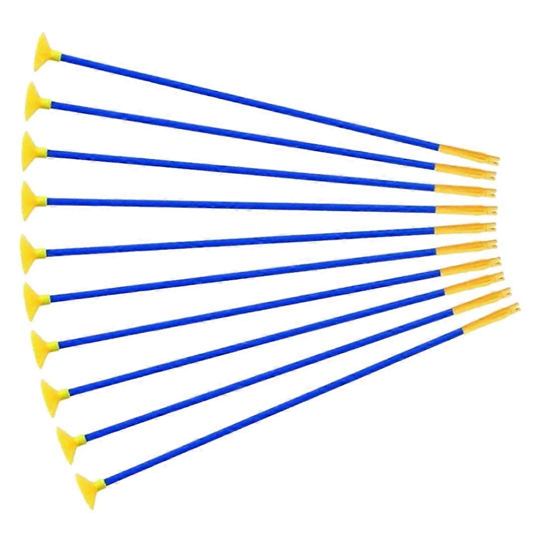 NOPEILVI Archery Suction Cups Arrows Practice Suction Cups Arrows Bow Toy for Adults 10 Pieces 42 cm