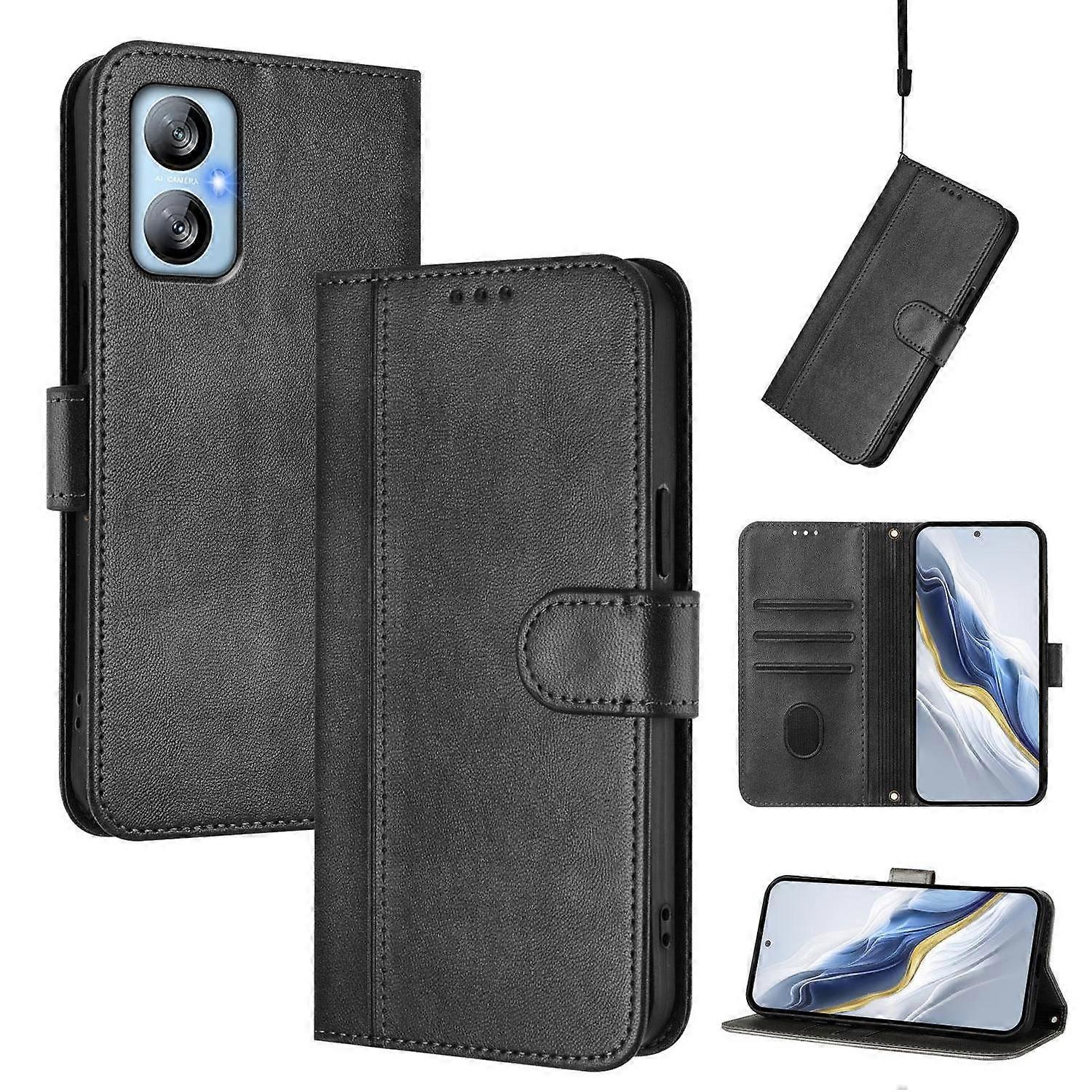 Retro Leather Case For Blackview A52 / A52 Pro