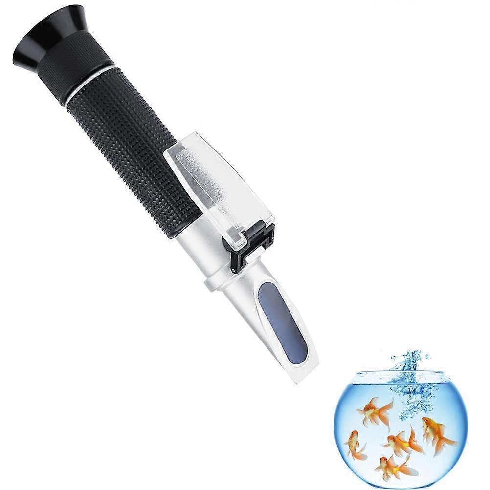 Salinity Refractometer for Saltwater Aquariums, Dual Scale, ATC