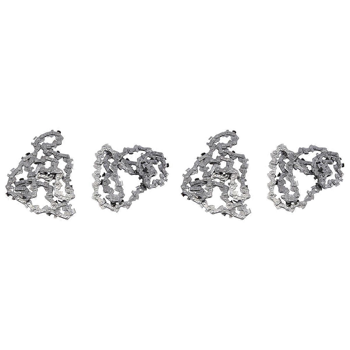 2Pcs 8 Inch Mini Chainsaw Chain Replacement Guide Saw Chain