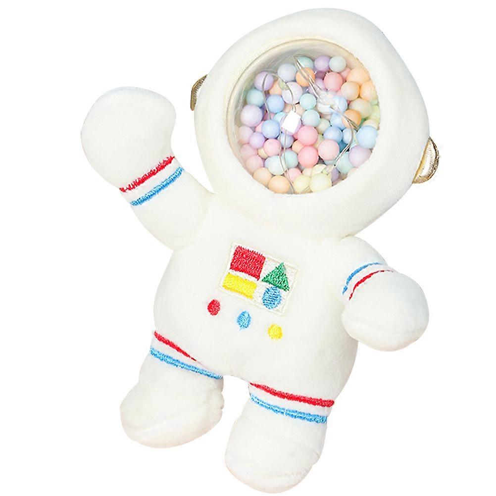 Astronaut Modeling Keychains Cartoon Astronaut Plush Keychain Decorative Pendant For Bag Decorations White 16.00X8.00X3.00cm Hanging Ornament 1Pcs