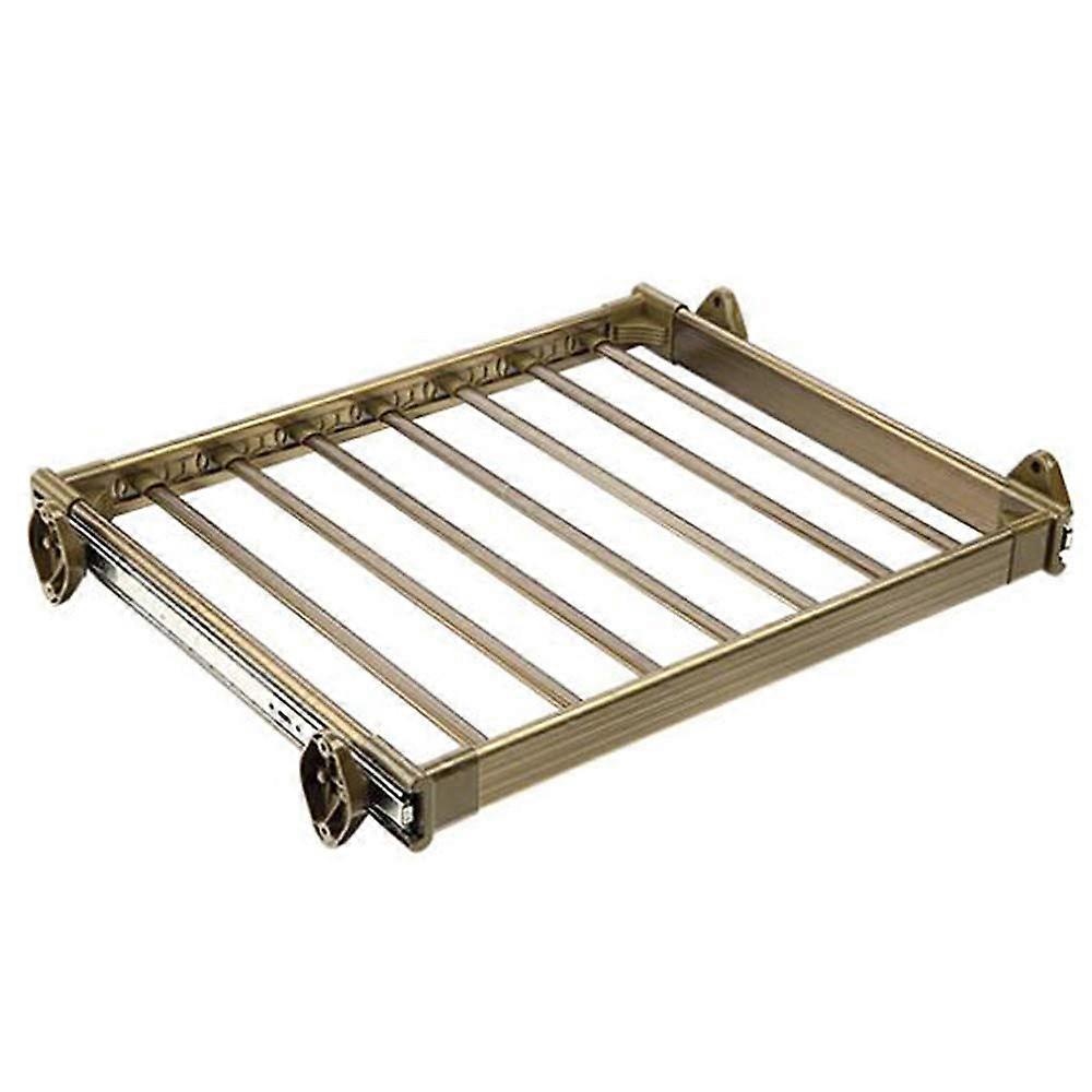 Adjustable Wardrobe Pants Rack Hanger, Retractable for Sliding Rail to Save Space and Storage/B/85/120 × 47 cm Warm as Never Before YYuan