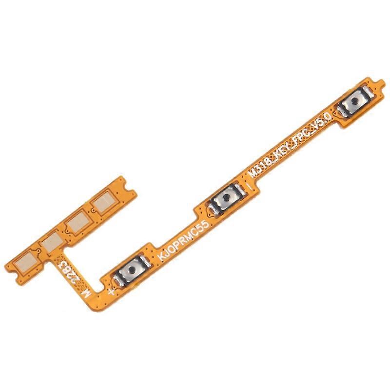 For Realme C55 Power On Off and Volume Flex Cable Replacement Part (without Logo)