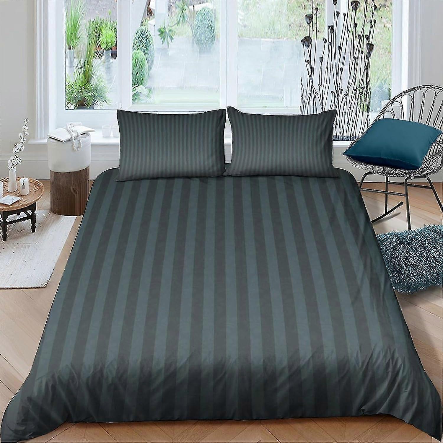 Abstraction Duvet Cover Set for Kids and Teens, 3D Quilt Cover with Zipper, Soft Microfiber, 3 Pieces