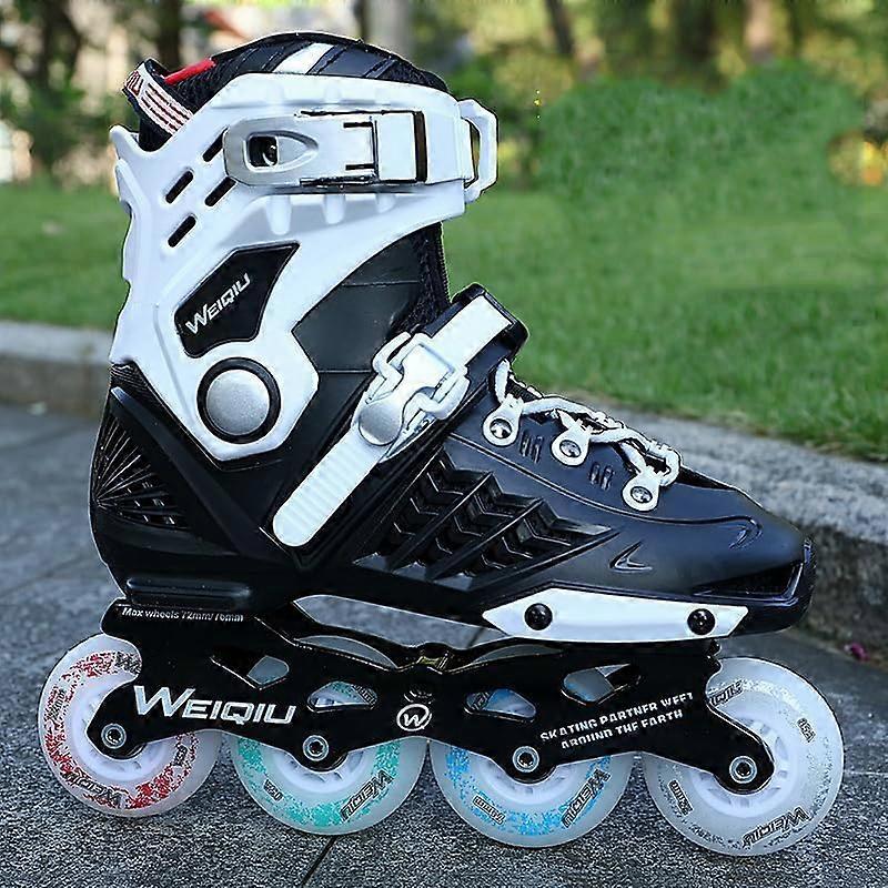 Inline Skate Roller Skates for Adults 4 Wheel Speed Skating Shoes 37c