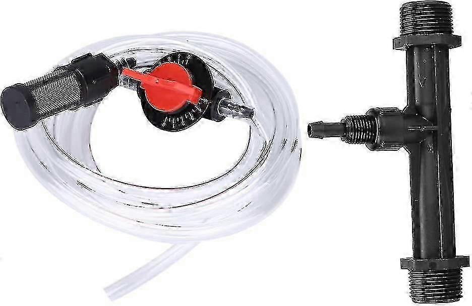 G3/4 fertilizer injector set including switch and water filter