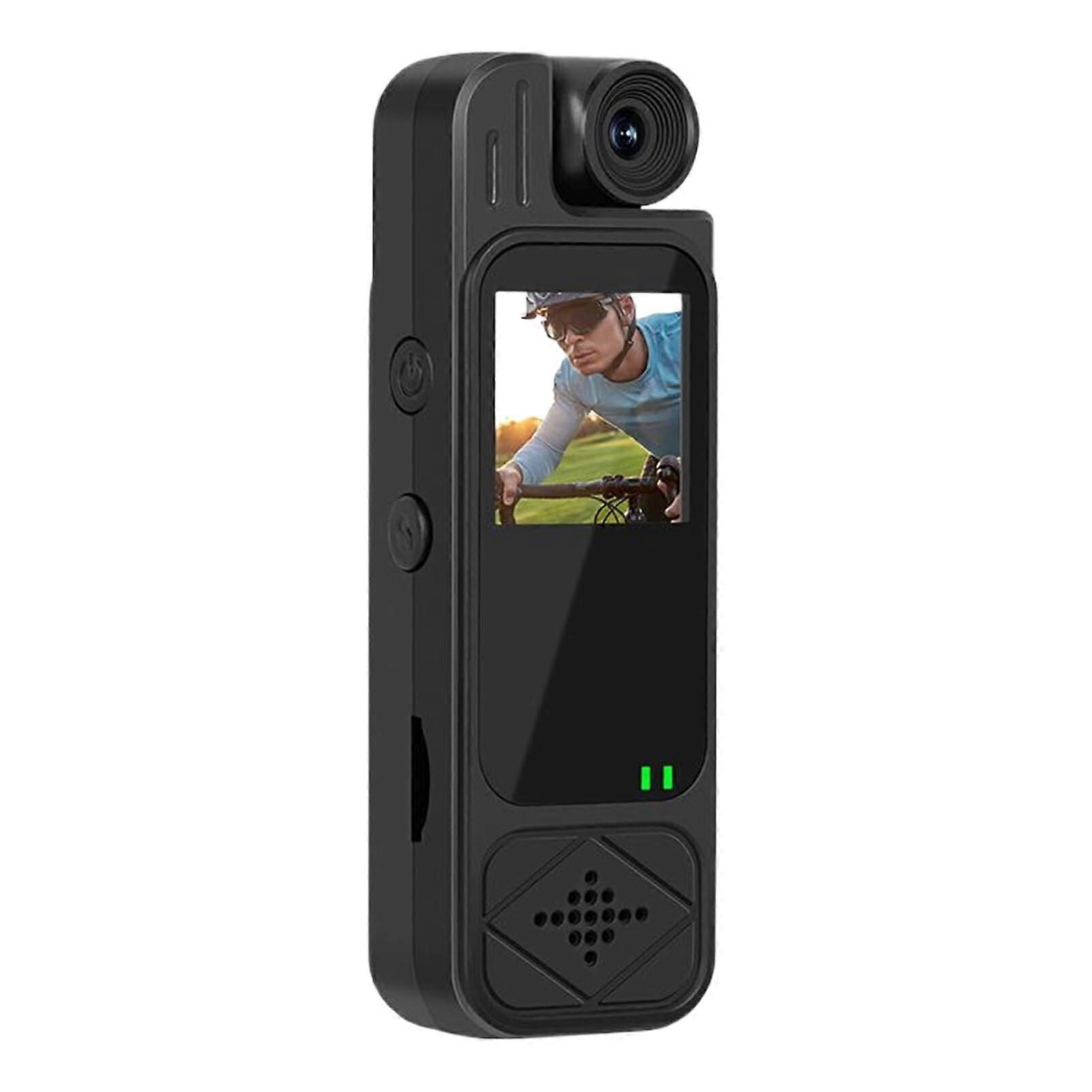 Resolution Sports Camera with 180° Rotation and Local Playback/Playback Lens, 180° Rotation ABS for Night Vision, 1080P