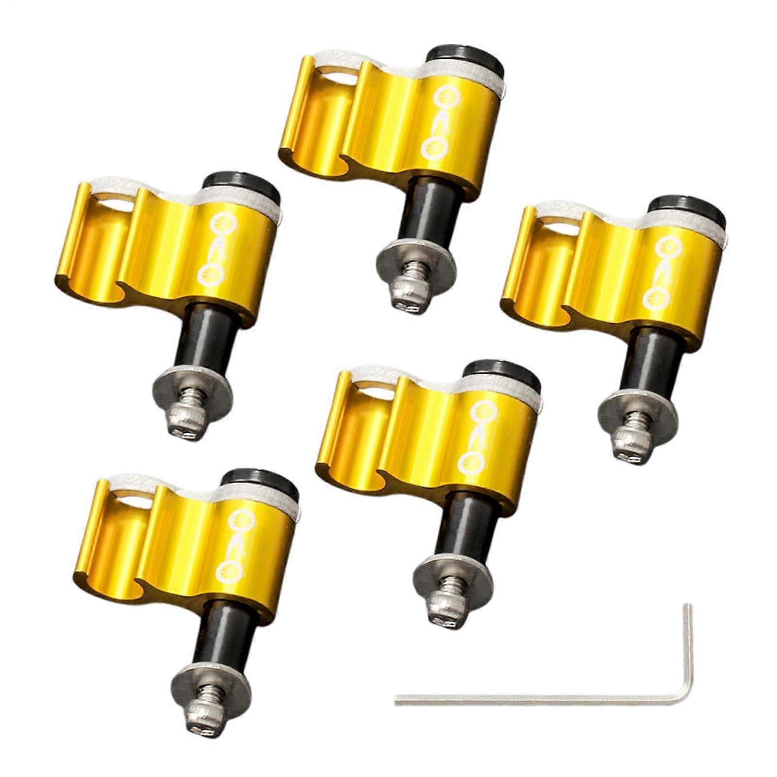 Bicycle Cable Routing Kit For Road And Mountain Bikes, Lightweight, Prevents Tangling, Frame And Fork Compatible, Gold