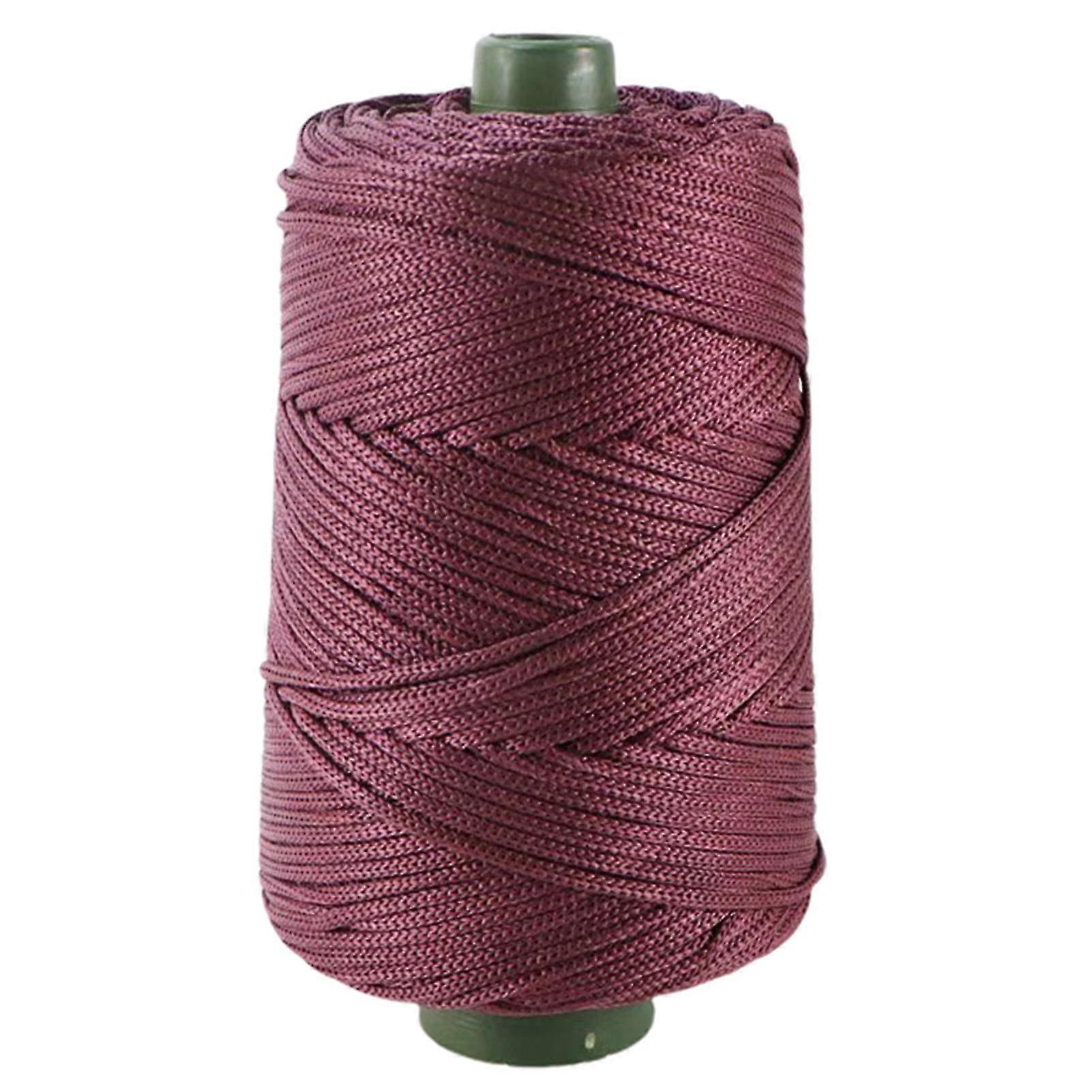 Ice Thread Hand-woven Lightweight DIY Soft Knitting Needles - Cameo Brown