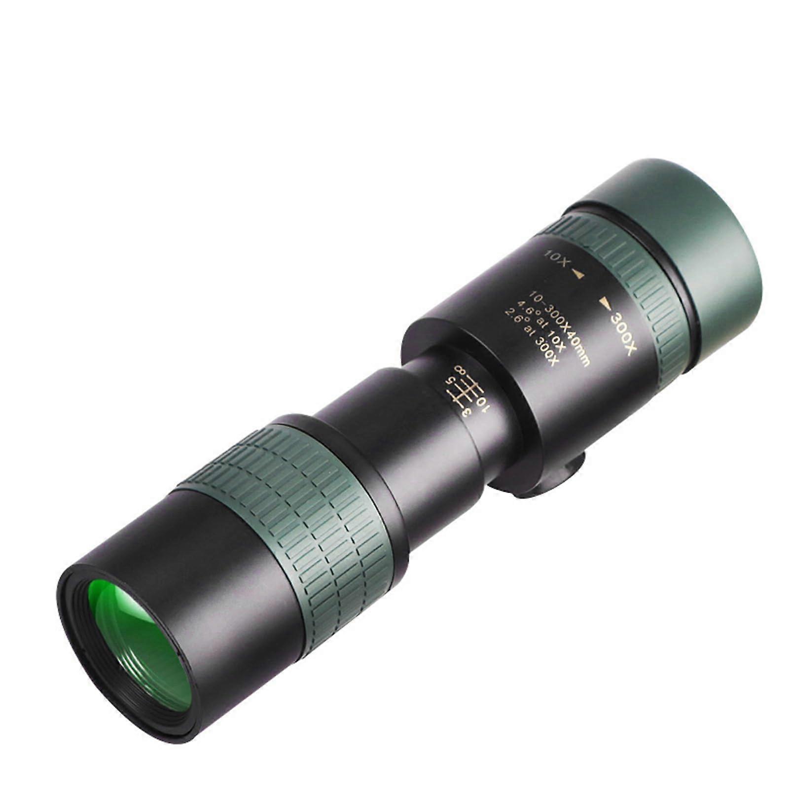 Monocular Telescope 10300x40 Performance Monocular with Smartphone Adapter for Adults, Hunting, Bird Watching, Camping, Hiking, Observation