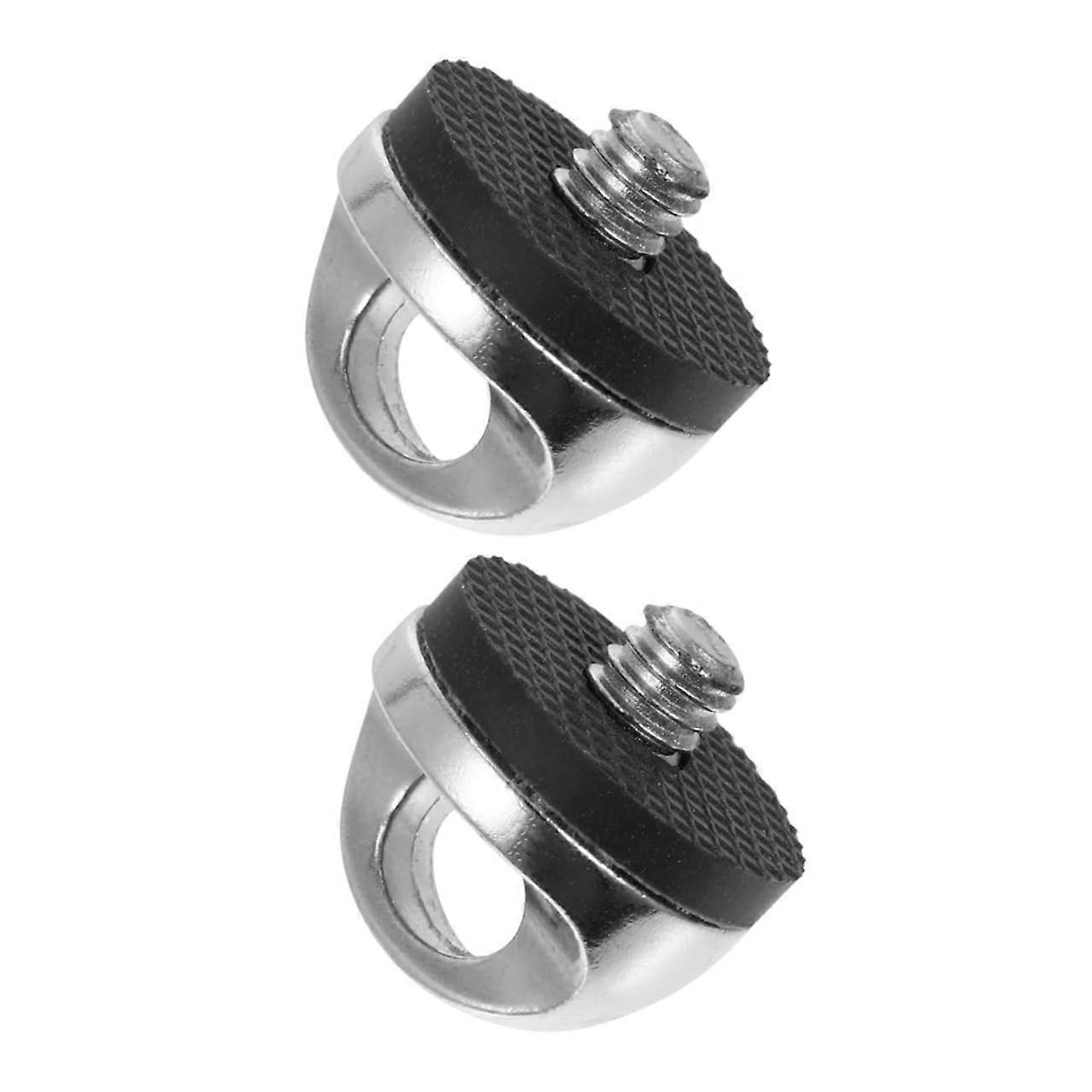 2 Pieces Camera Band Screw with Silicone Washer for Quick Attachment, Vibration Damping