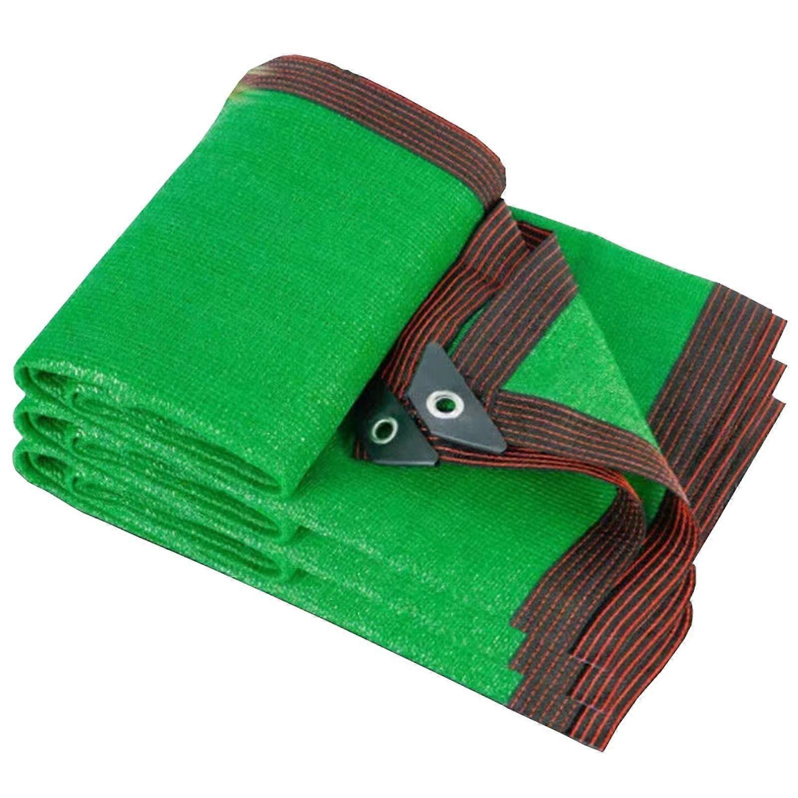 80% Shade Net for Camping and Gardening, Green 12x15.0m UV Protection Fabric for Greenhouses, Pergolas, and Chicken Coops