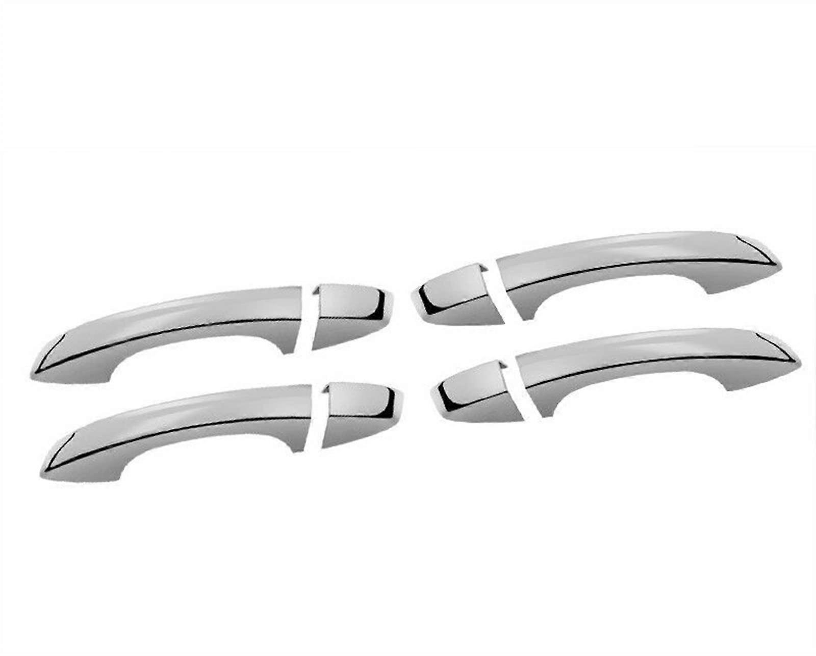 Chrome Auto Side Door Handle Cover Trim For Skoda Karoq 2017-2021 Chrome Finish