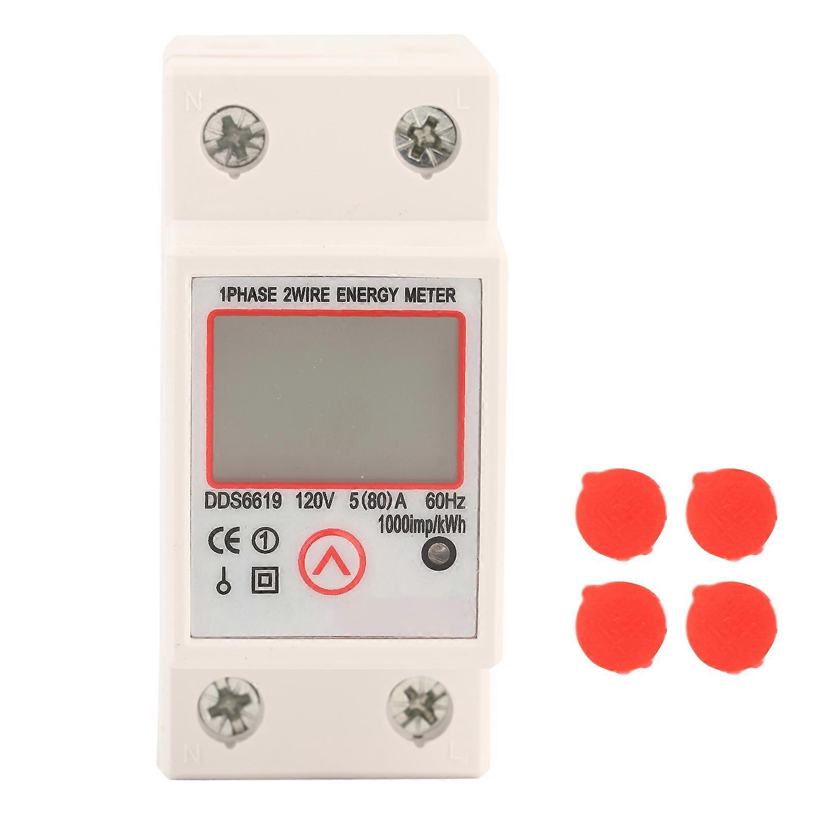 Multifunctional Electric Meter Single Phase Digital Power Voltage Current Energy Meter