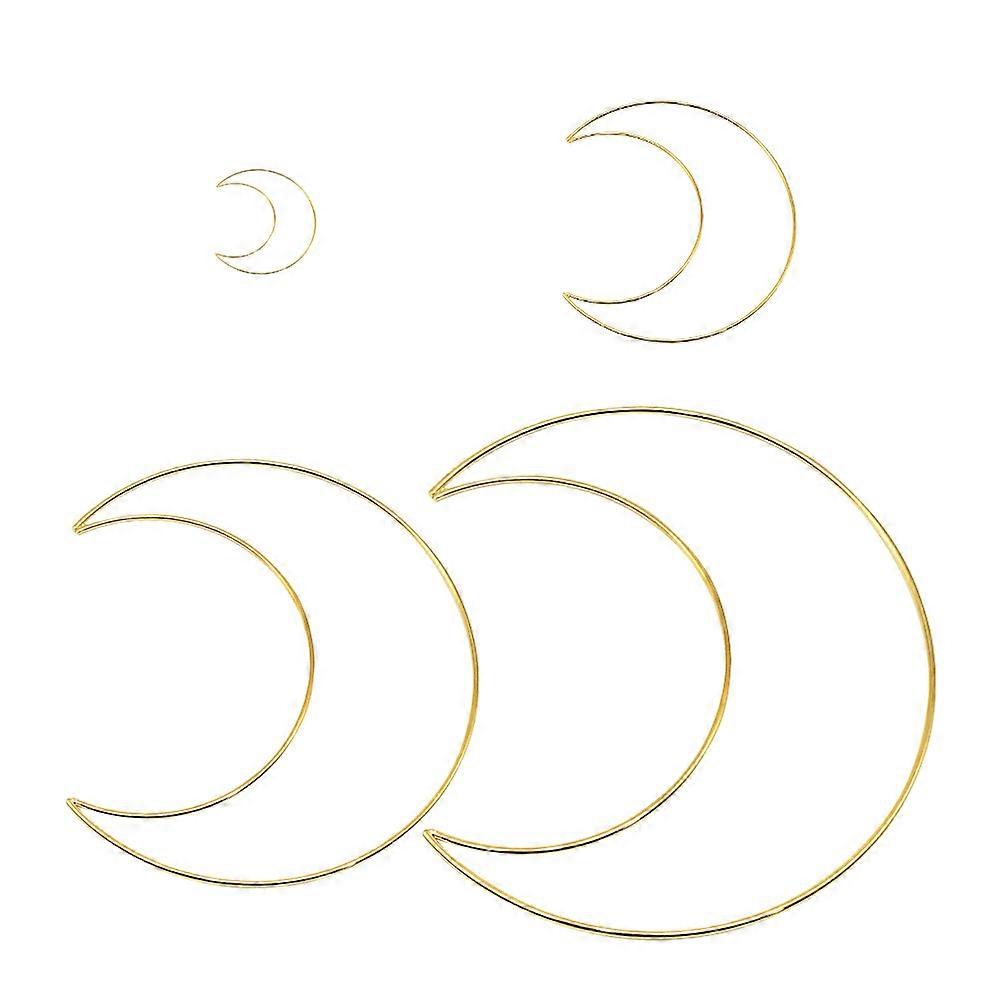 12pcs Golden Dream Catcher Metal Rings for DIY Crafts – Smooth Surface Hoops for Handmade Decorations, Versatile Frames for Dreamcatcher and Garland