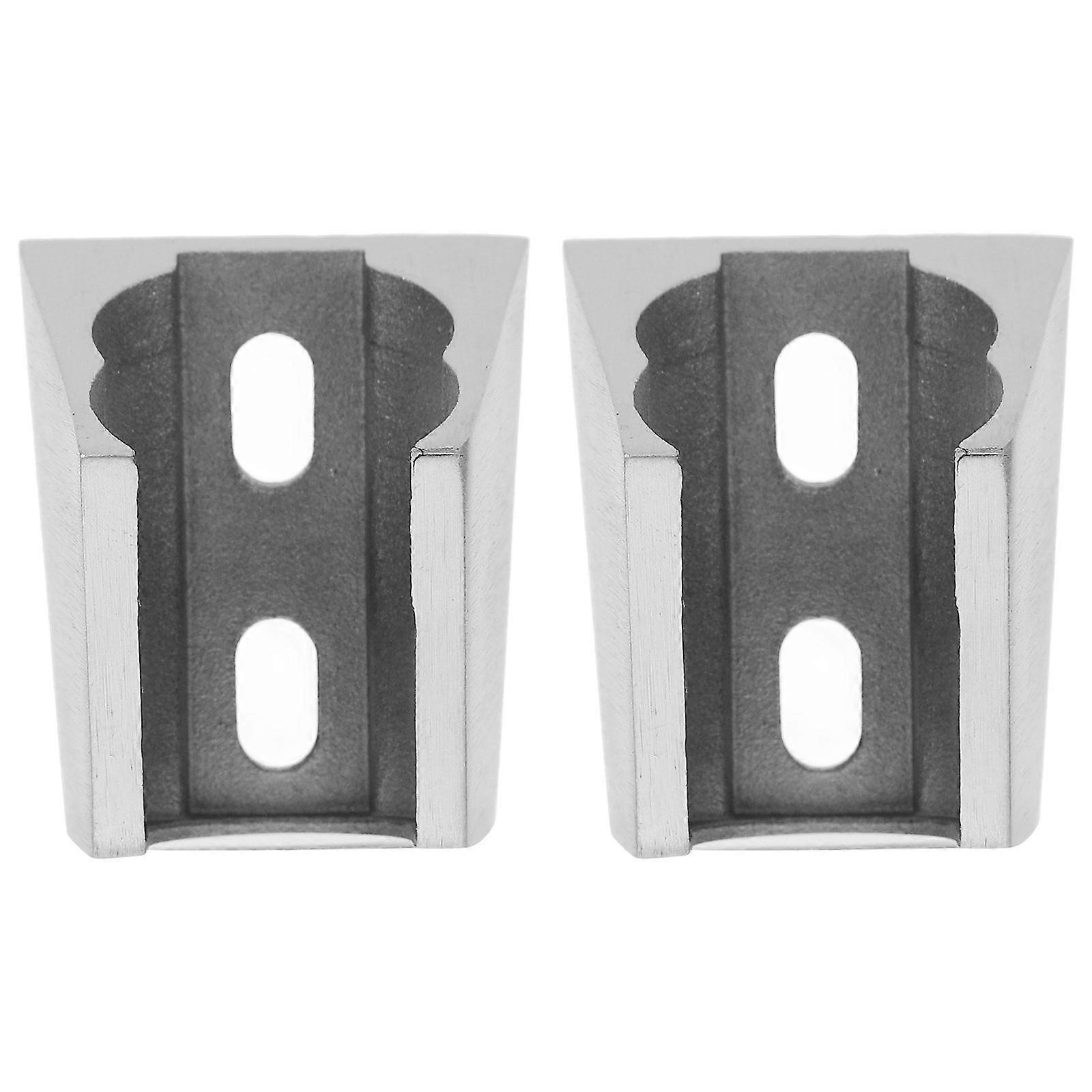 Removable Shower Wall Bracket Handheld Shower Head Bracket Silver 4.00X3.70X3.50CM Adjustable Fixing 2Pcs