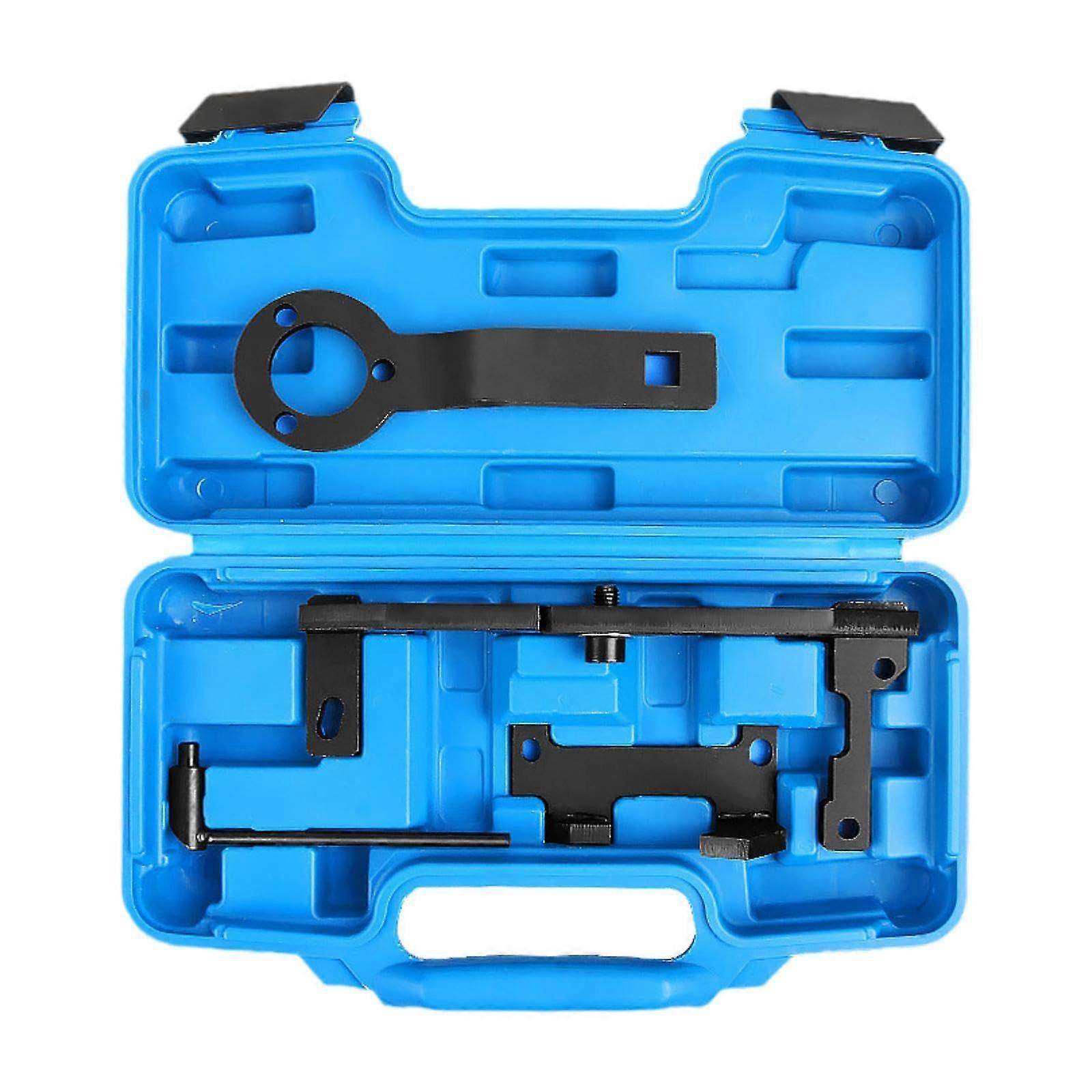Motor Timing Camshaft Locking Tool, Vehicle Maintenance with Carrying Case, Portable Manual Steel Tools for C3 1.2T