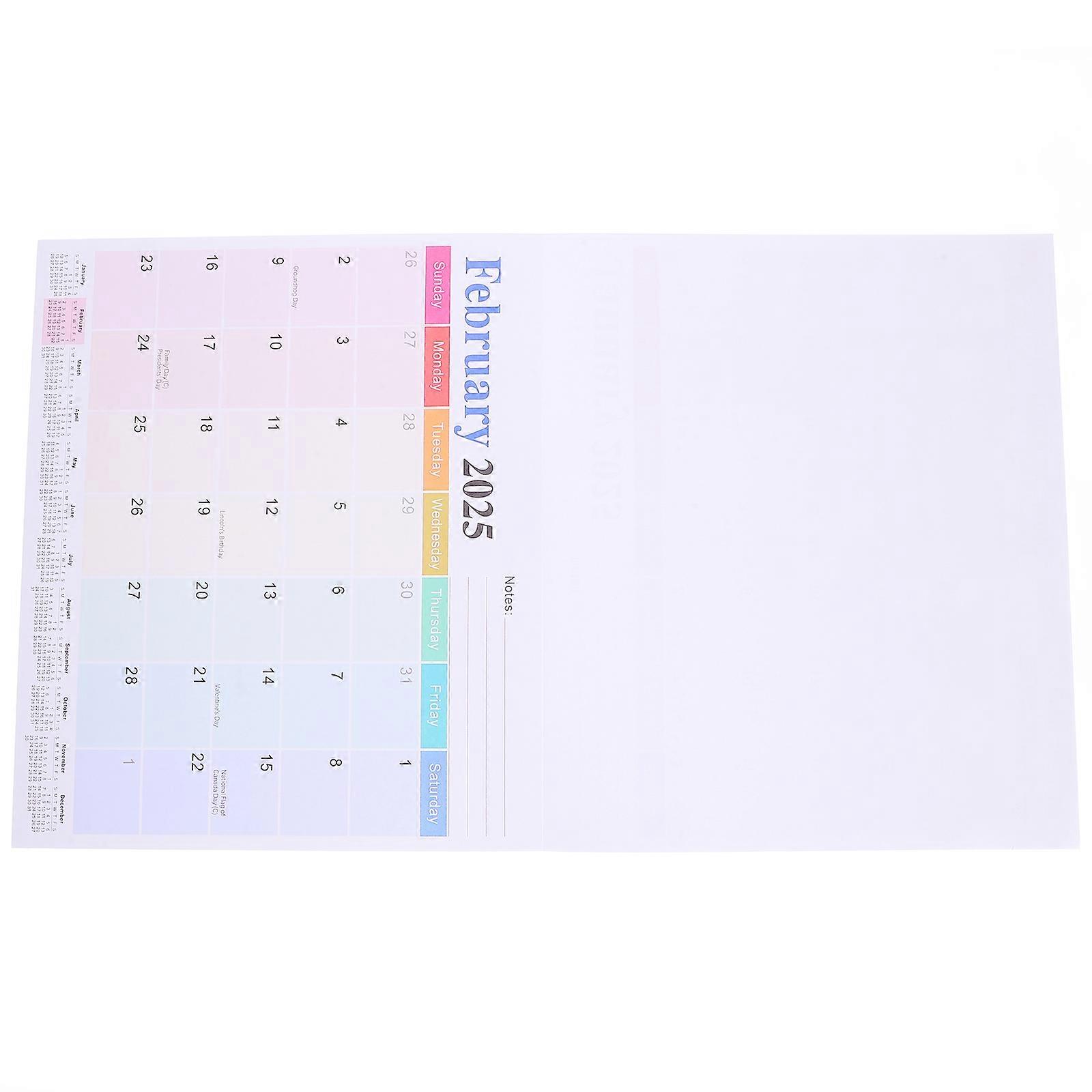 Magnetic Chalkboard Calendar Monthly Planning Home Accessory 11.8×10×1.2in 1Pack