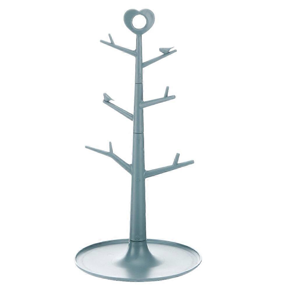 Cup Holder Rack With Style For Usage 14.2X7.1X7.1in Blue 1Pcs