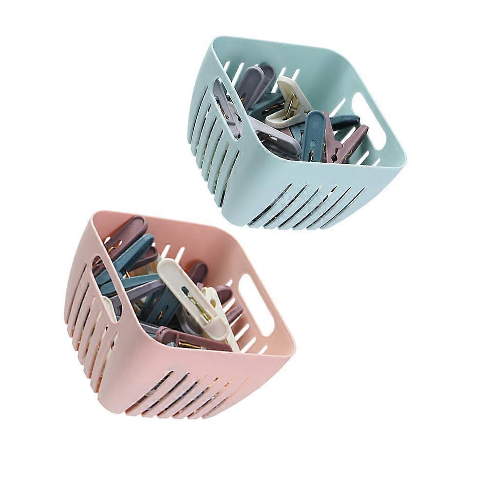 Clothes Clips 48 Pcs For Laundry Accessories Windproof Clamping Assorted Color Suitable For Apartment Balcony Yard