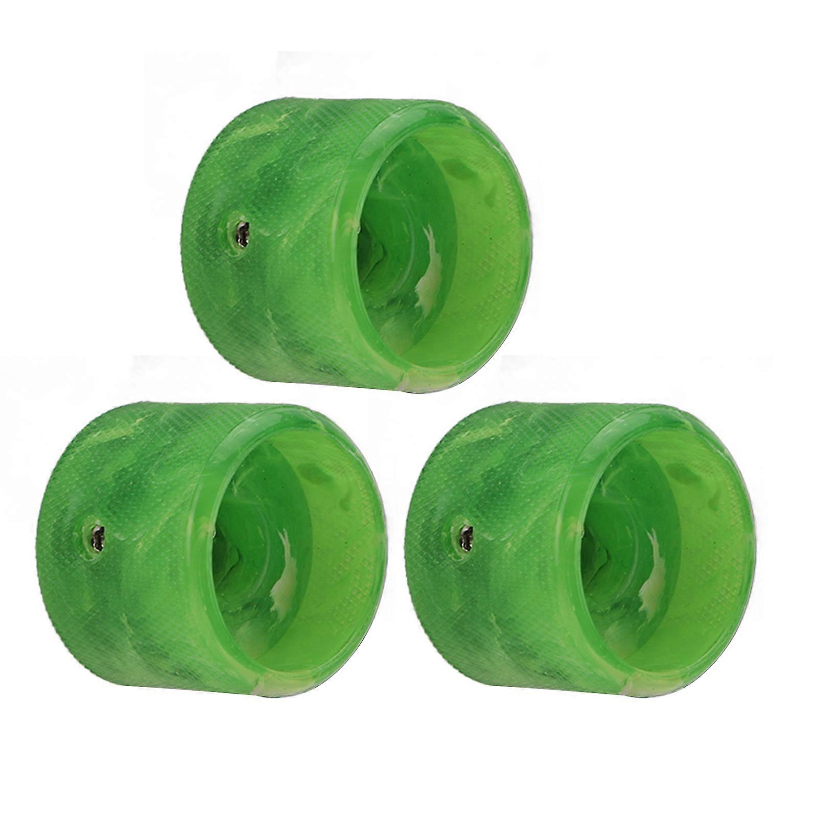 3Pcs Electric Guitar Knob String Potentiometer Controller Instrument Accessory Set Kit Green 
