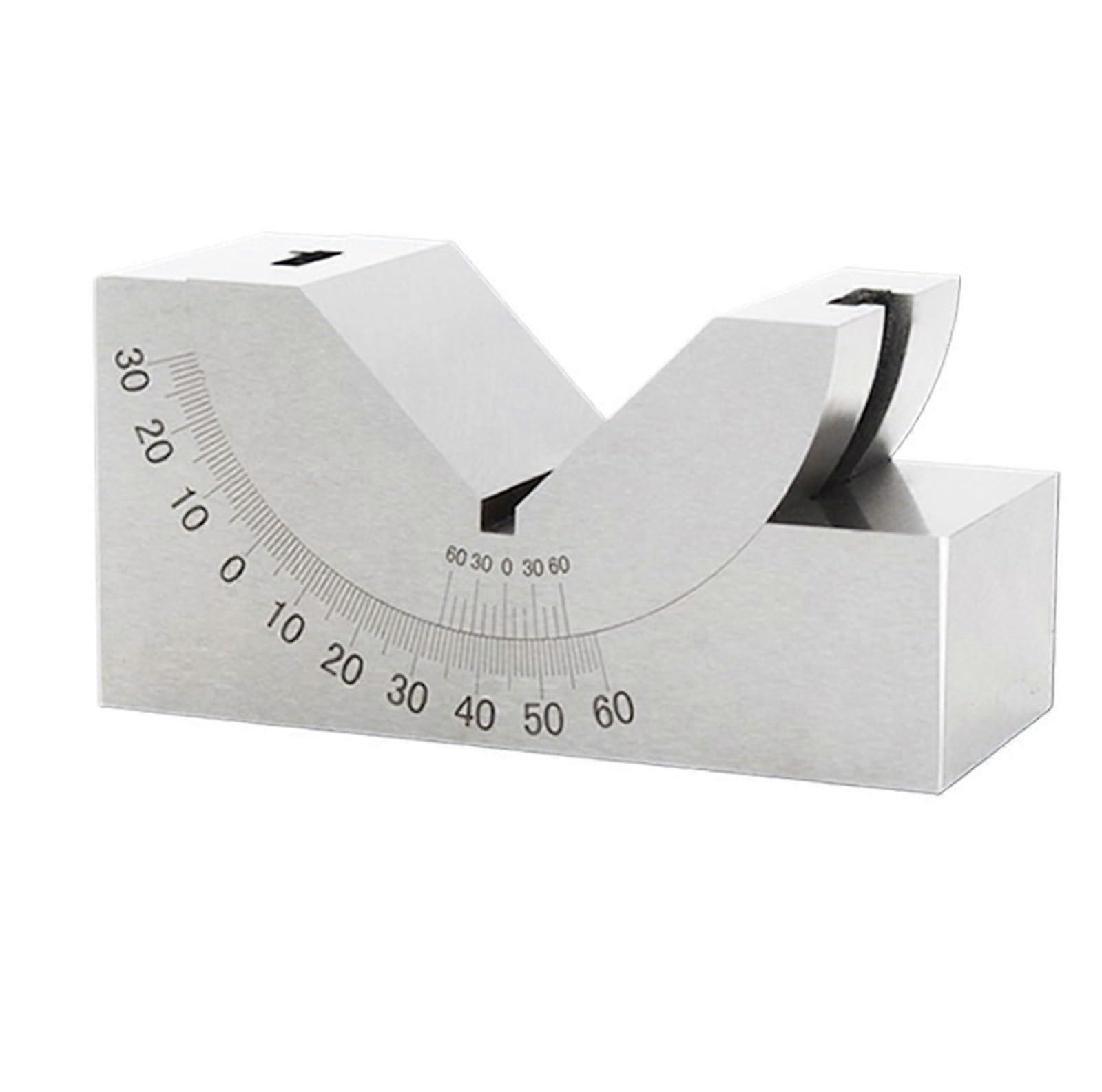 Einstellbare Winkellehre V-Block-Winkelblockpolster(KP30 Precision 0.005) Adjustable Bevel Gauge, V-Block Pad
