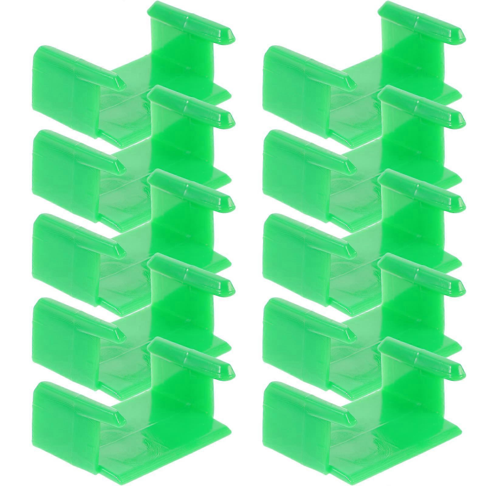 Hemoton 10pcs Train Tracks Adapters for Railway Connectors Plastic Train Track Connections