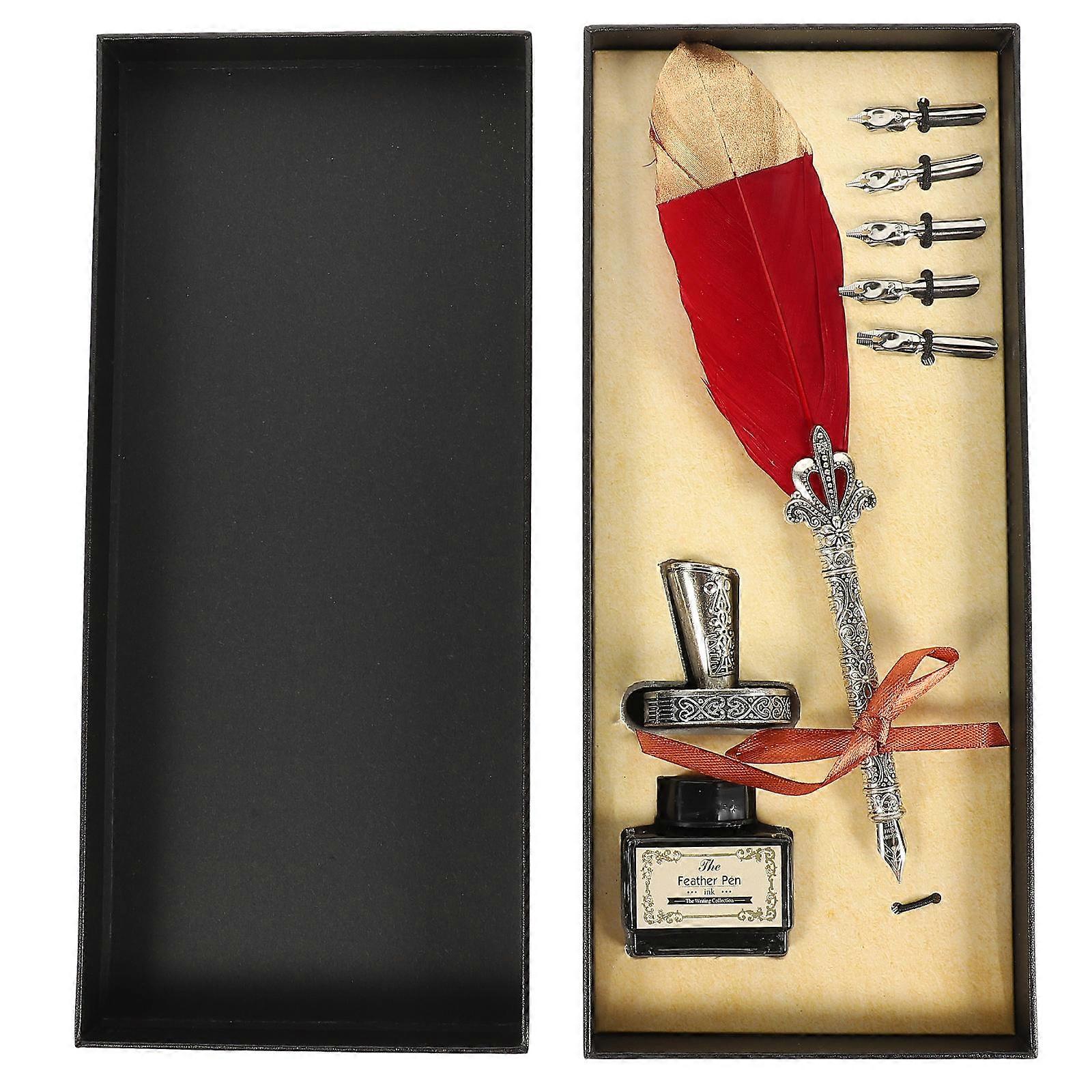 Practical Dip Pen Set For Writing Essays And Calligraphy Practice Assorted Color Versatile Design 1 Set