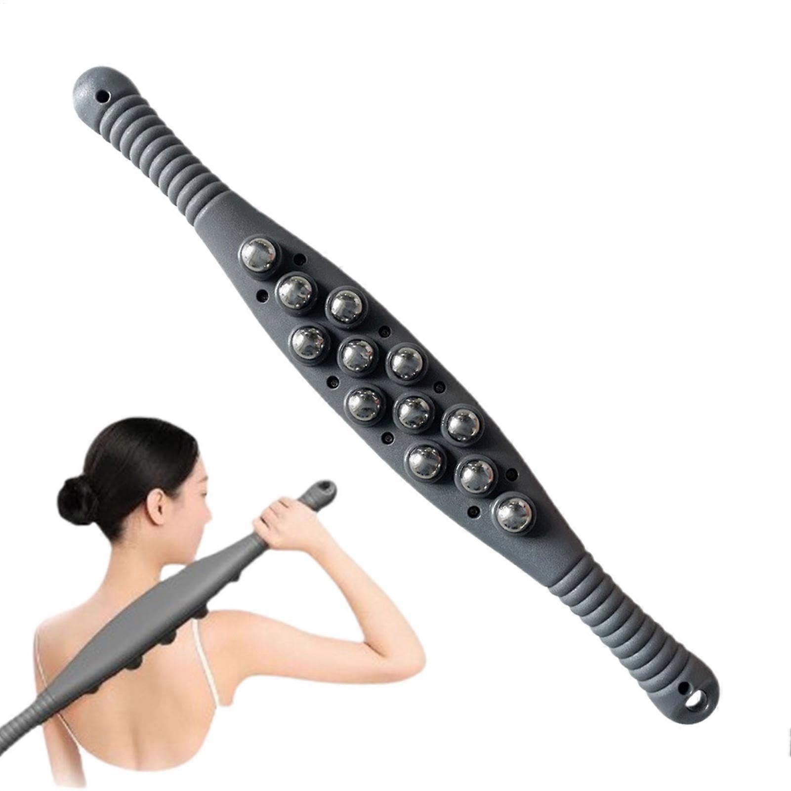 Hand Massager Deep Tissue Massage Stick With Ergonomic Handle For Calves, Thighs, Shoulders, Back Pain Relief