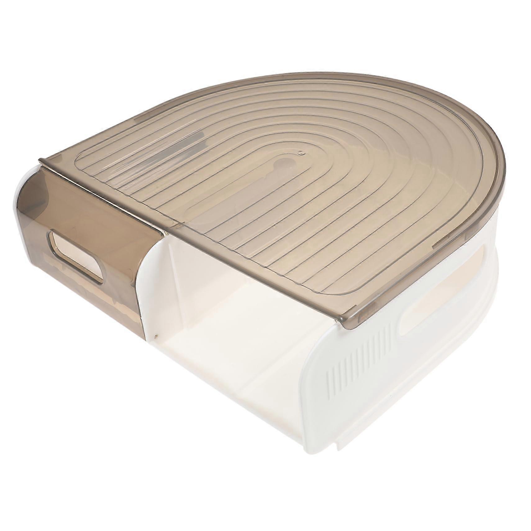 Practical Egg Organizer for Refrigerator Thickened Egg Box with Groove Design Reusable Egg Holder SpaceSaving and Durable for Storage