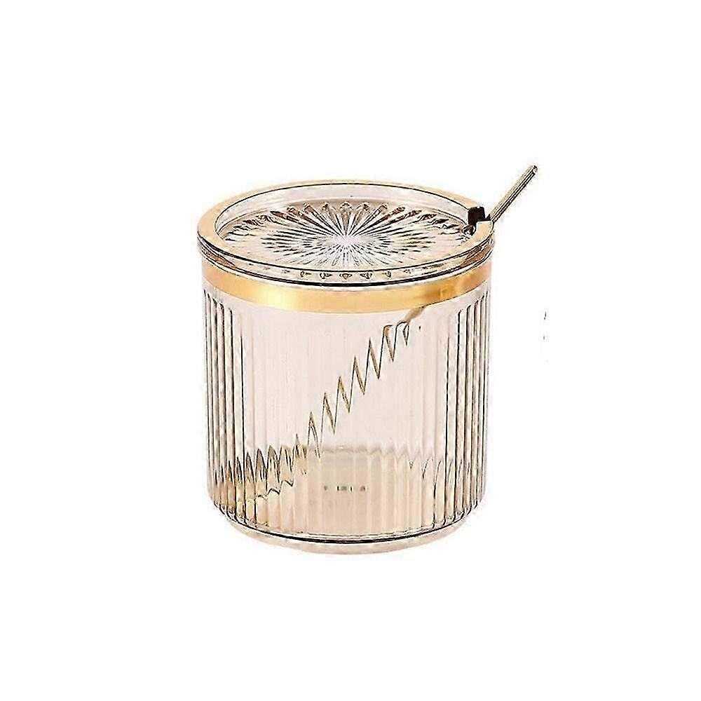 European Style Transparent Condiment Jar - Creative Food Storage Organizer & Spice Container for Kitchen Essentials