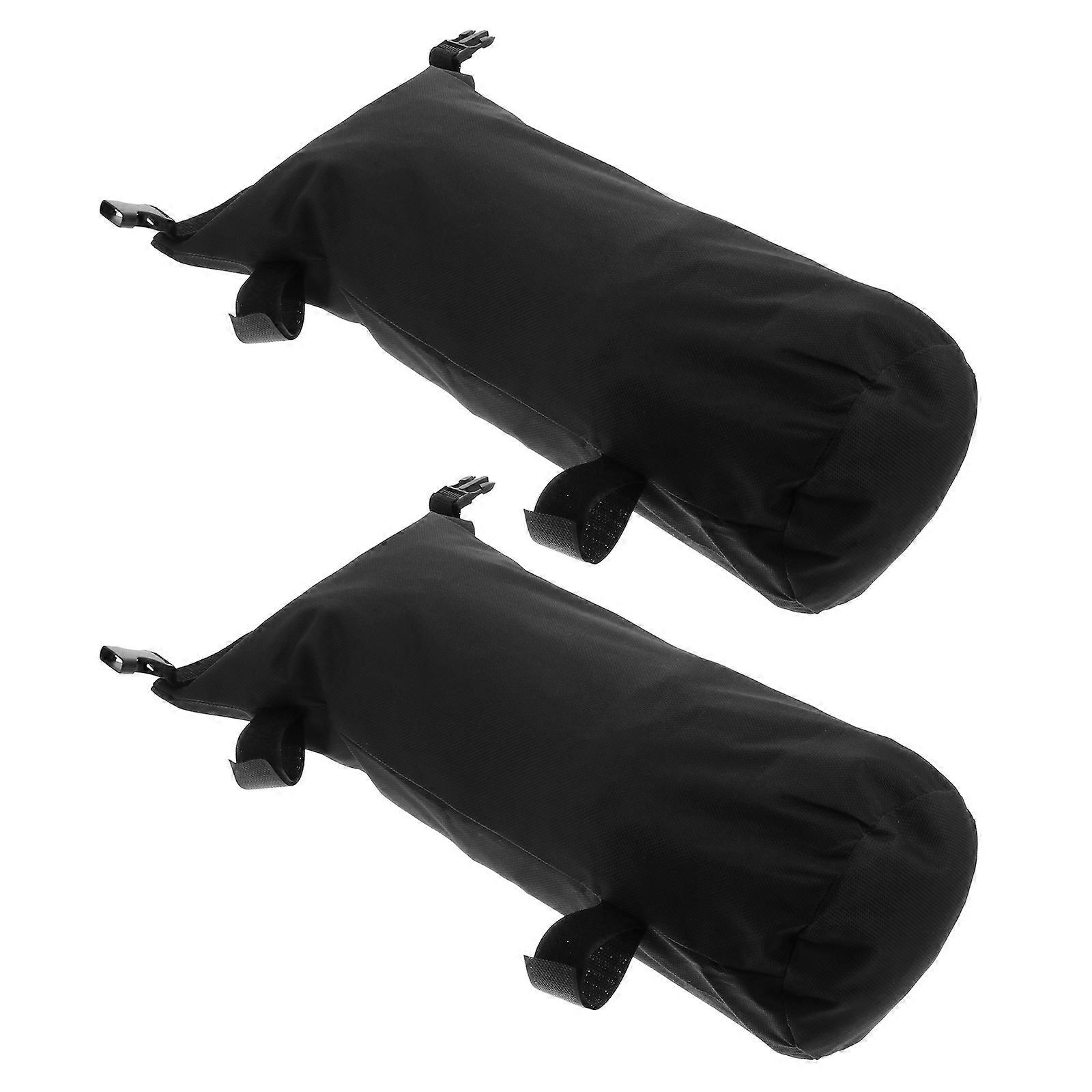 Tent Fixation 2Pcs Umbrella Sandbag Waterproof Design Suitable for Camping Stabilization with Rectangular Shape