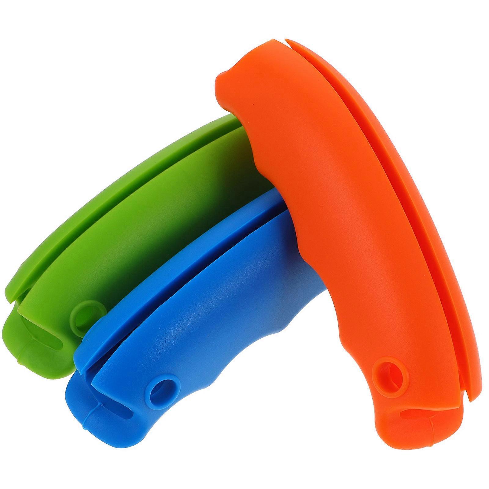 Silicone Bag Handle Grips 3pcs Ergonomic Grocery Bag Carriers for Comfortable Carrying in Shopping and Daily Use