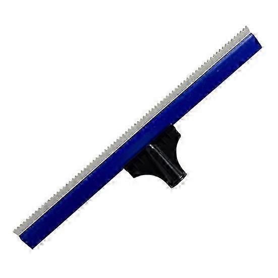 Epoxy Notched Squeegee with Soft Rubber Teeth Professional Self-Leveling Floor Squeegee Cement Painting Coating Toothed